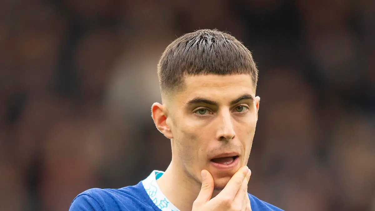 Kai Havertz of Chelsea during the Premier League match between Chelsea and Arsenal at Stamford Bridge, London, England on 6 November 2022. PUBLICATIONxNOTxINxUK Copyright: xSalvioxCalabresex 34270001