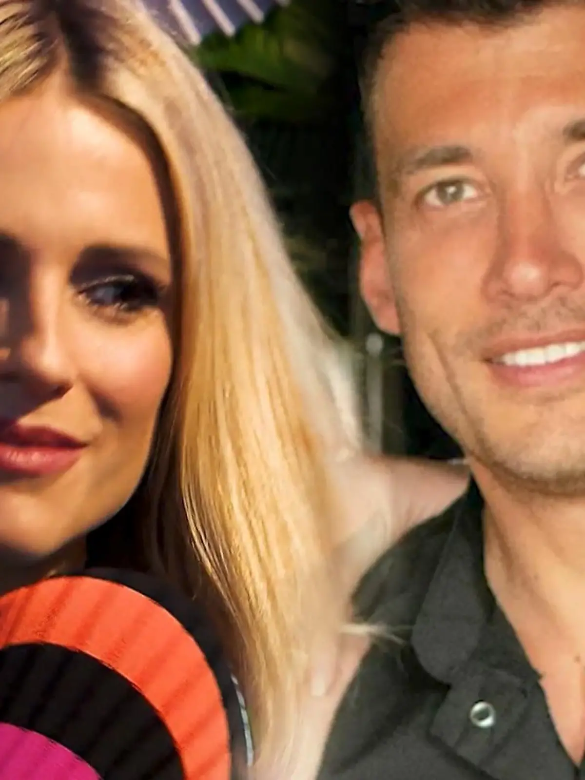 Michelle Hunziker und Alessandro Carollo (Collage)