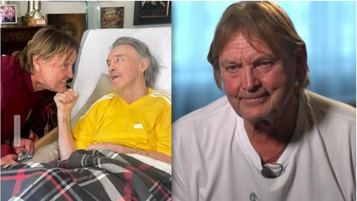Peter Althof erinnert sich im RTL-Interview an sein letztes Treffen mit Boxlegende René Weller.