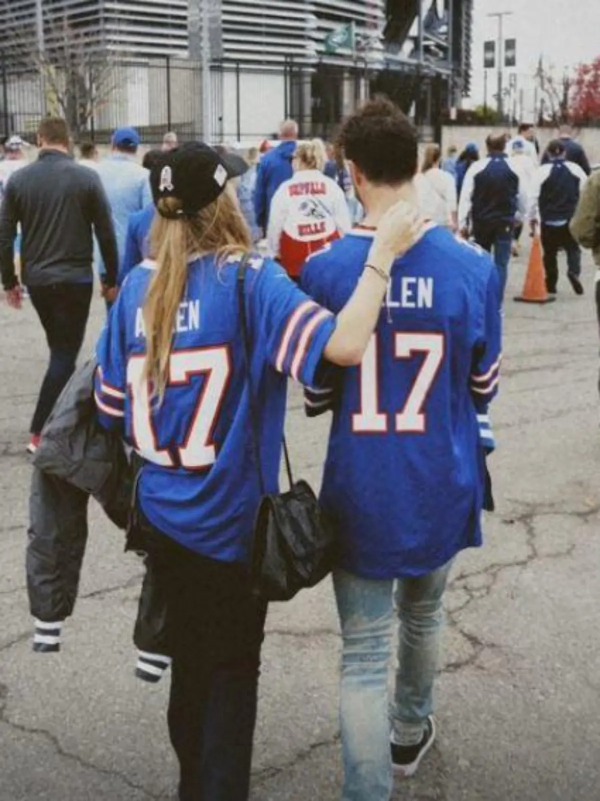 Heidi Berger und Daniel Ricciardo auf dem Weg zum NFL-Spiel - ist dieses Bild das erste Pärchenfoto?