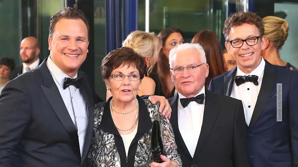 Guido Maria Kretschmer, Marianne Kretschmer, Erich Kretschmer und Frank Mutters