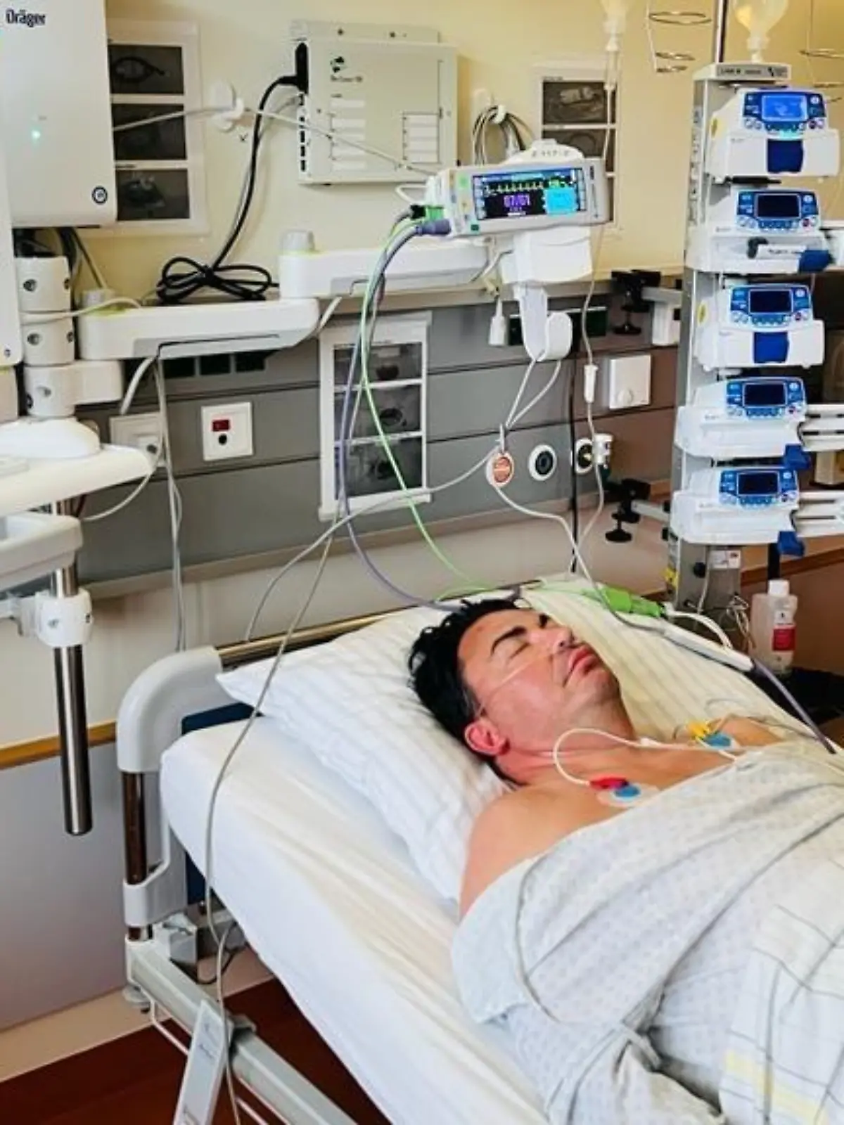 Matthias Mangiapane verbrachte seinen 40. Geburtstag im Krankenhaus.