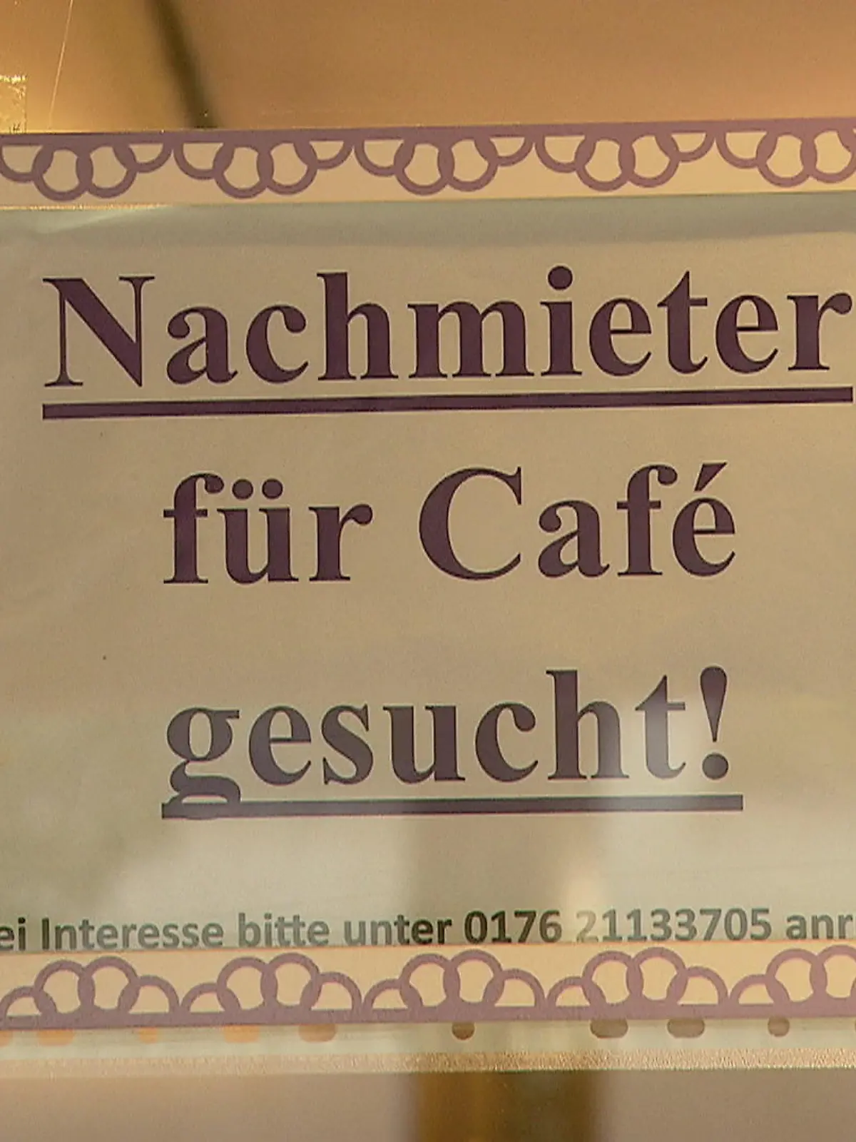 Bild zu: "Konditor muss schließen"