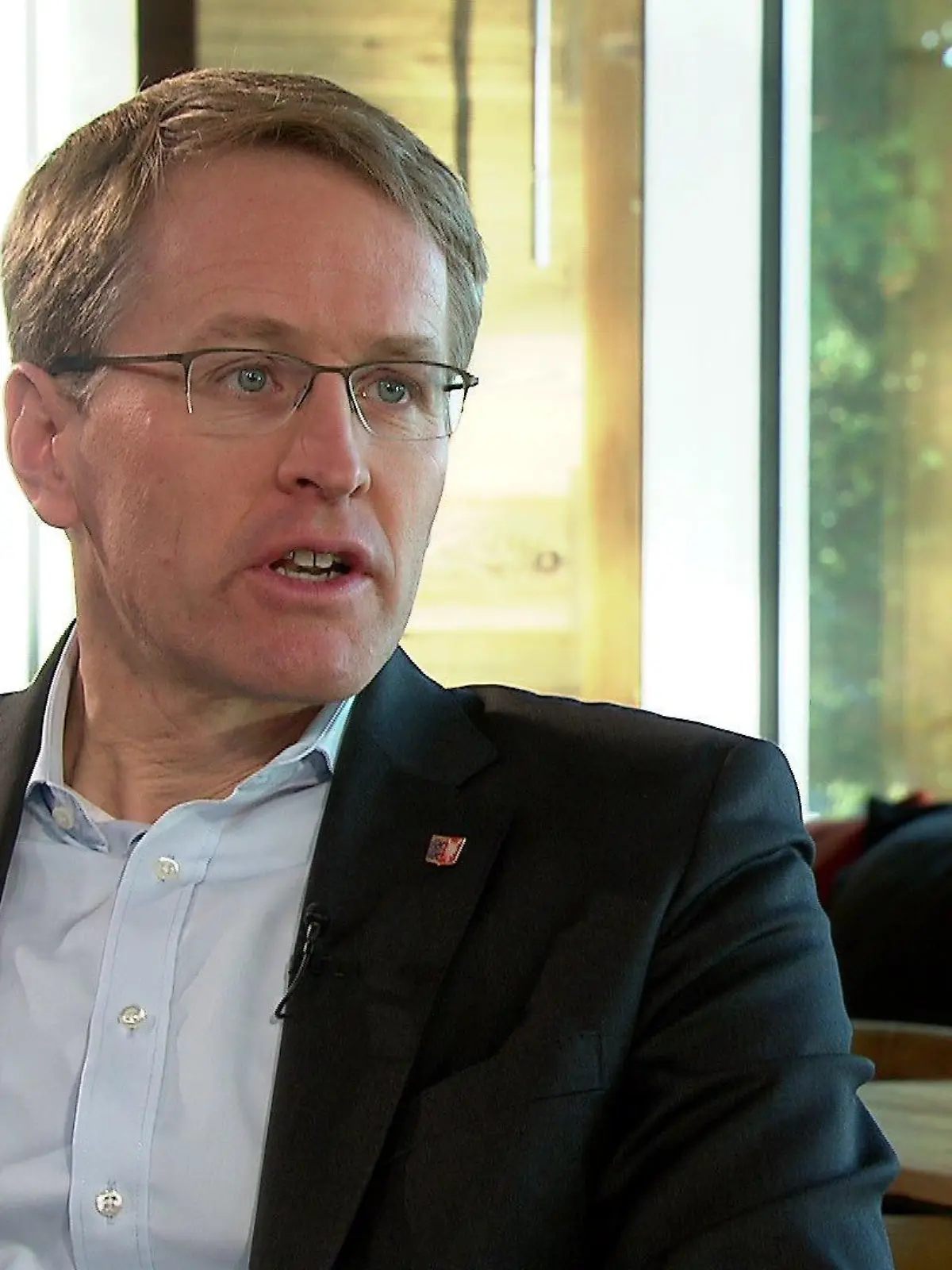Schleswig-Holsteins Ministerpräsident Daniel Günther (CDU) im Interview mit RTL Nord.