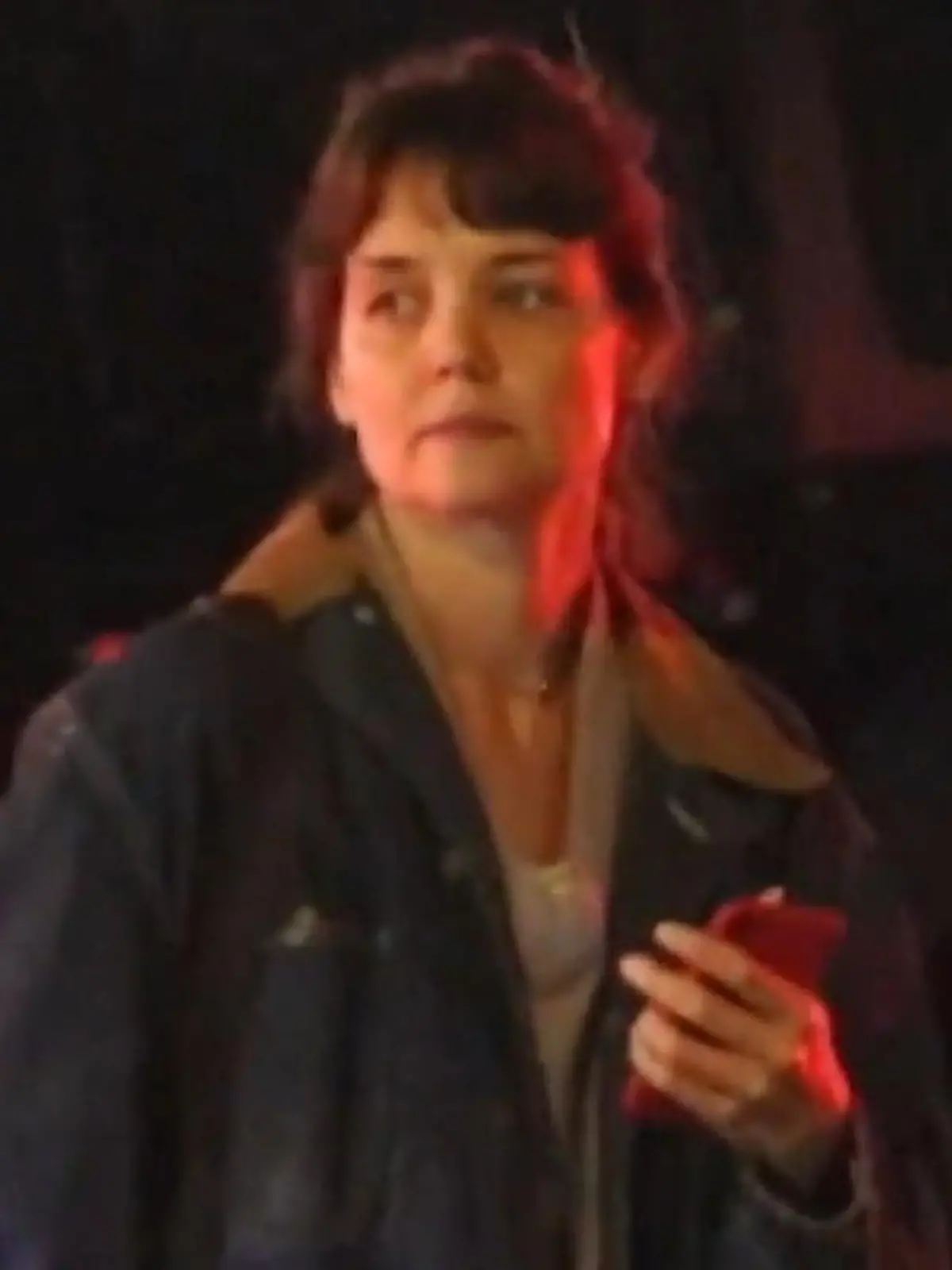 Bild zu: "Katie Holmes ungeschminkt in New York"