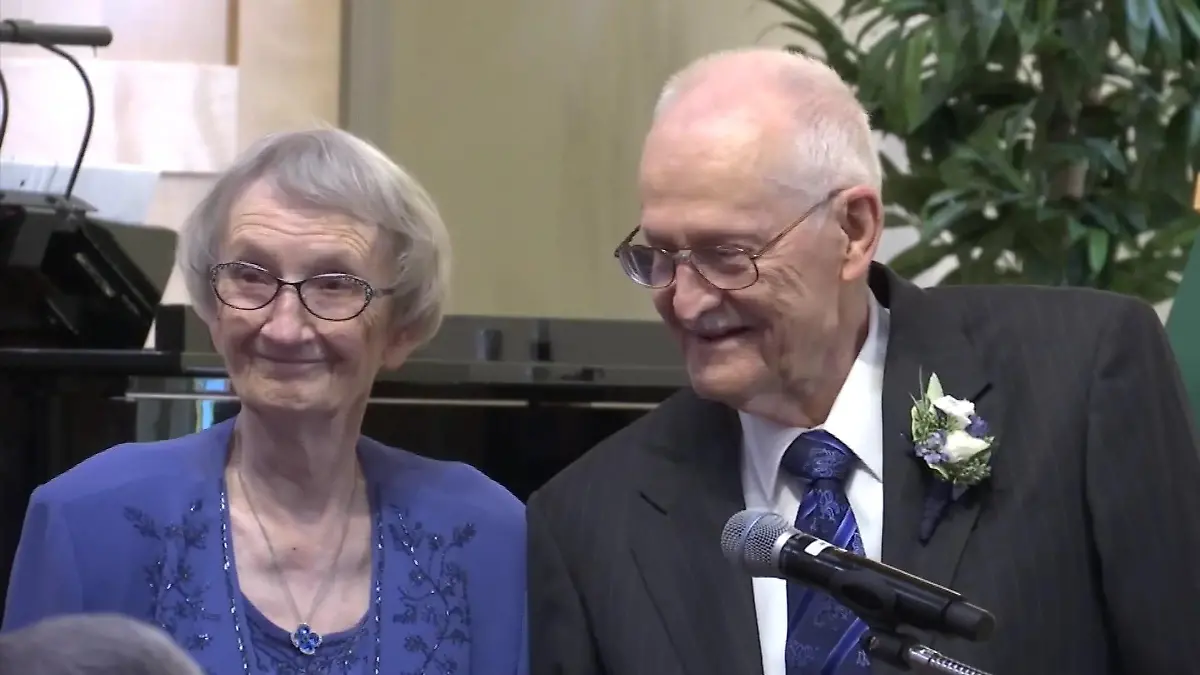 Dorris Kirks und Carl Kruse Hochzeit