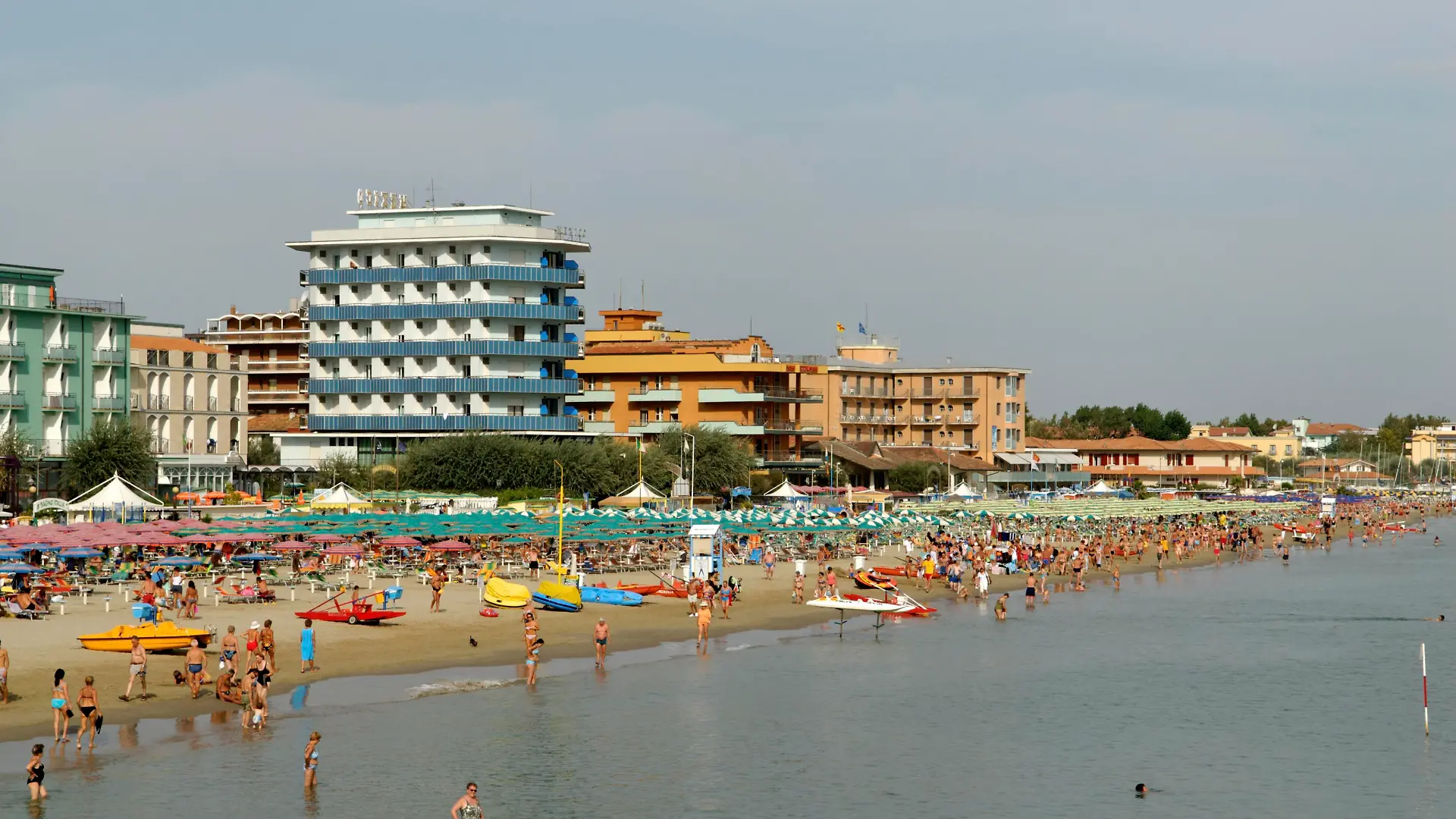 Bellaria Igea Marina, an der Adria, Adriaküste, bei Rimini, Emilia Romagna, Italien, Europa