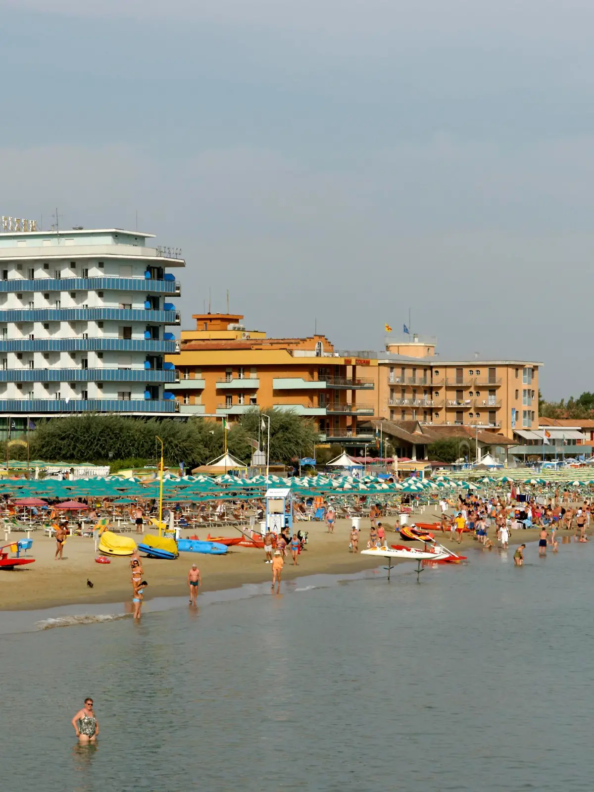Bellaria Igea Marina, an der Adria, Adriaküste, bei Rimini, Emilia Romagna, Italien, Europa