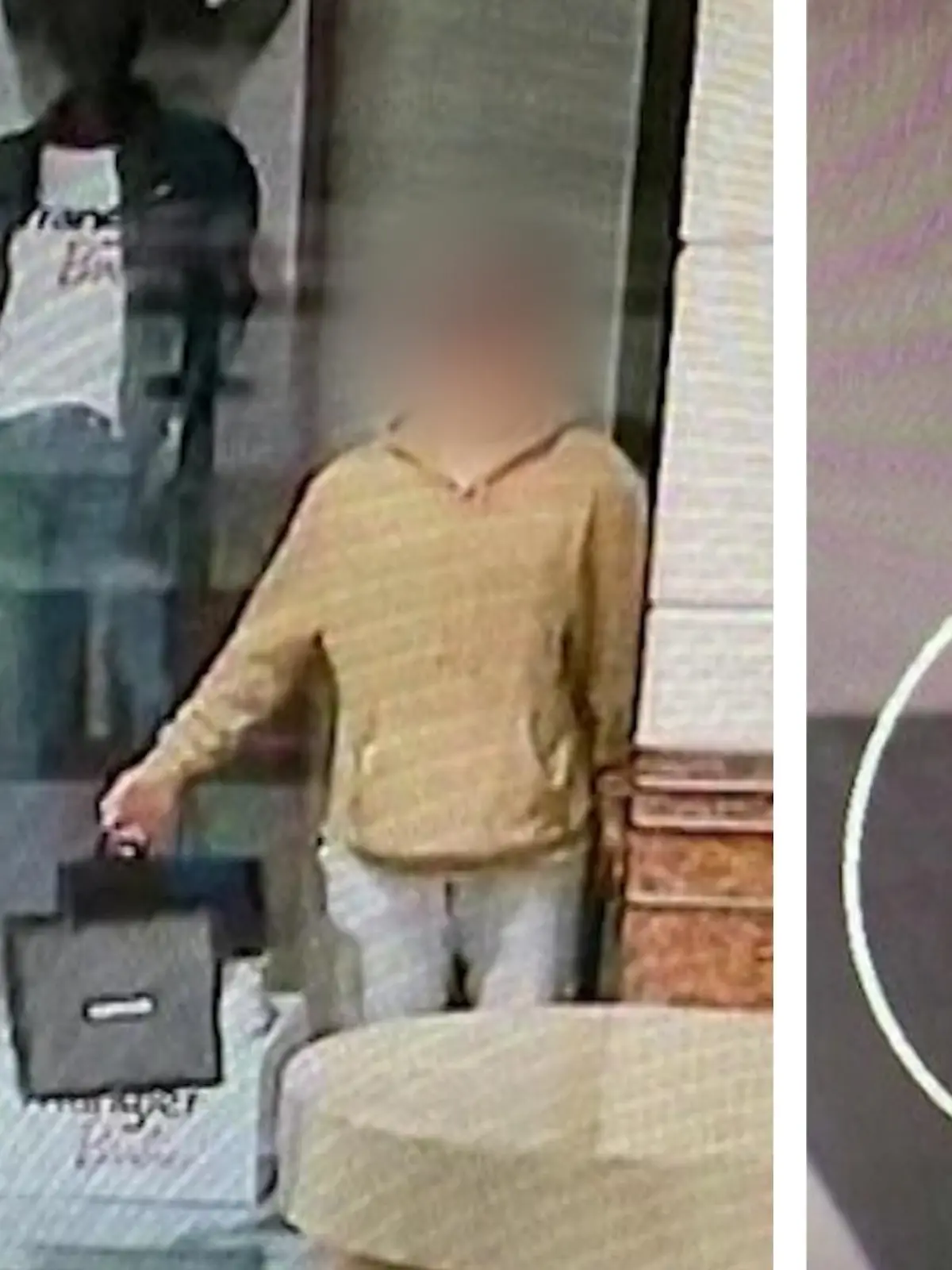 Dreiste Methode! Ein Einbrecher aus Warschau ihn Polen schleicht in ein Geschäft – und gibt sich als Schaufensterpuppe aus.  Doch er hat die Rechnung nicht mit der Mall-Security gemacht - im Video.
