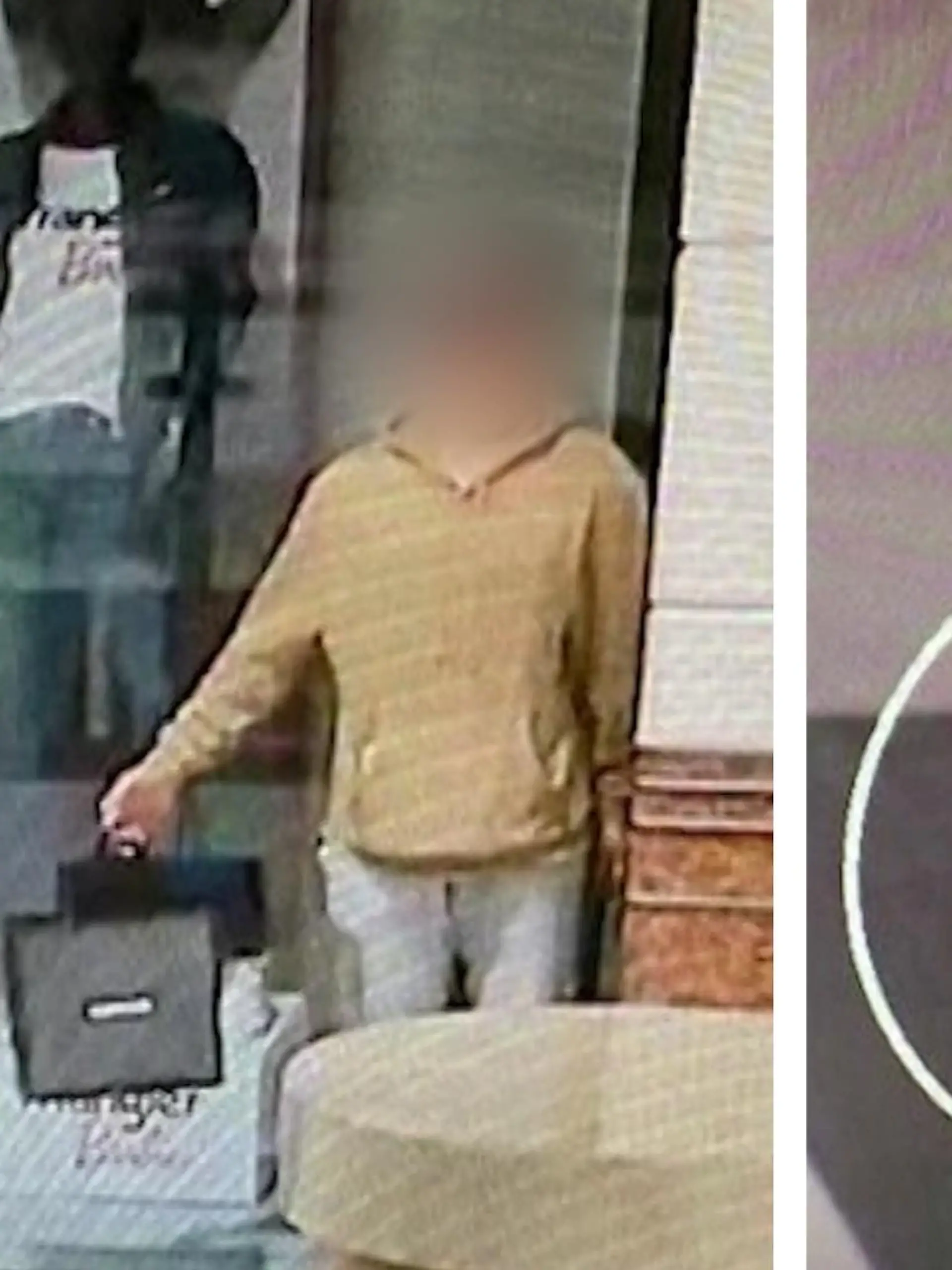 Dreiste Methode! Ein Einbrecher aus Warschau ihn Polen schleicht in ein Geschäft – und gibt sich als Schaufensterpuppe aus.  Doch er hat die Rechnung nicht mit der Mall-Security gemacht - im Video.