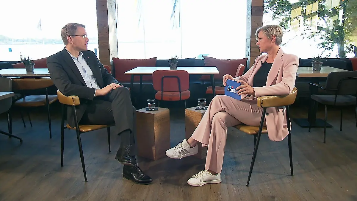Daniel Günther (CDU) im RTL Nord-Interview Schleswig-Holsteins Ministerpräsident