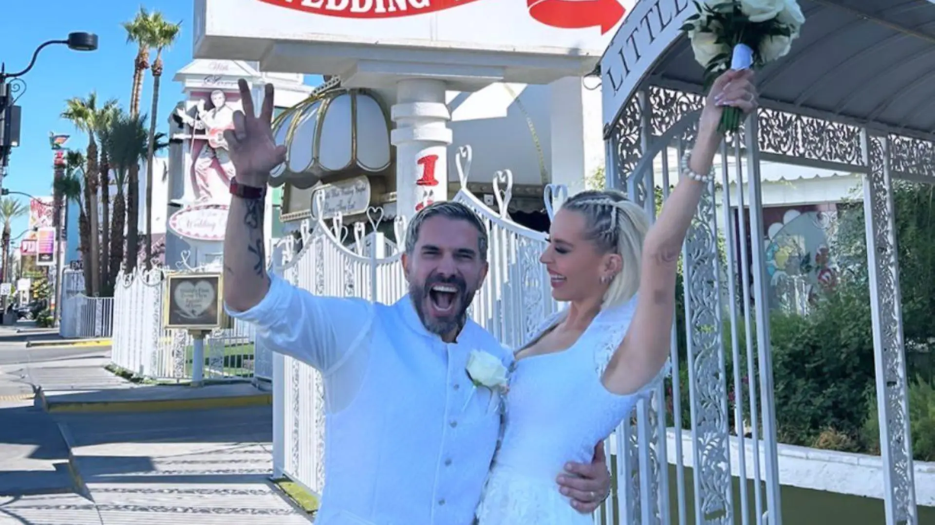 Marc Terenzi und Verena Kerth in Las Vegas