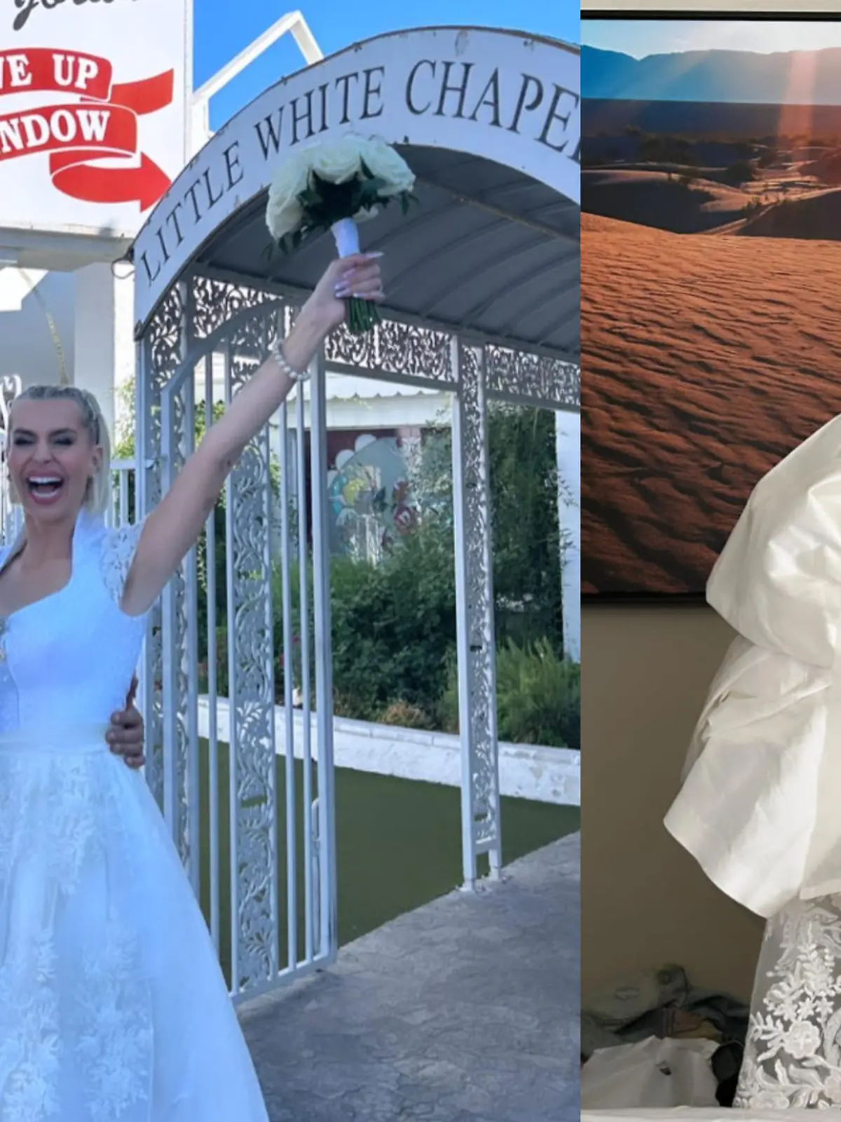 Marc Terenzi und Verena Kerth posten sich aus Las Vegas
