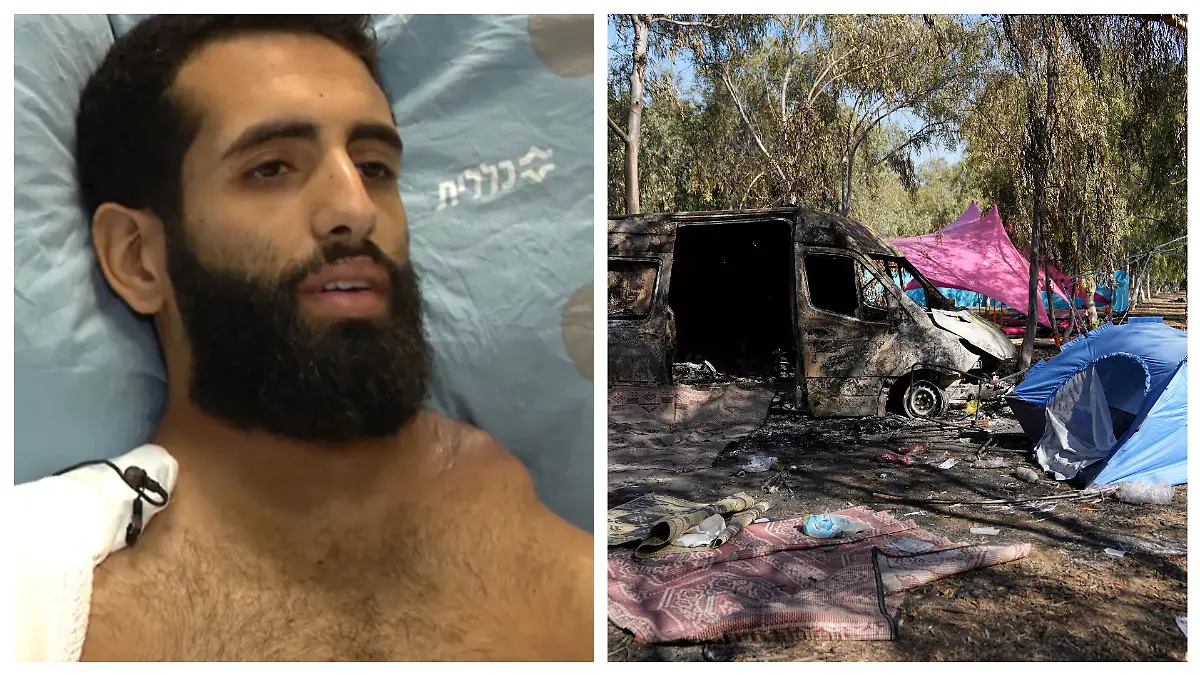 Raz Peri überlebte das Hamas-Massaker auf dem Supernova-Rave in Israel.