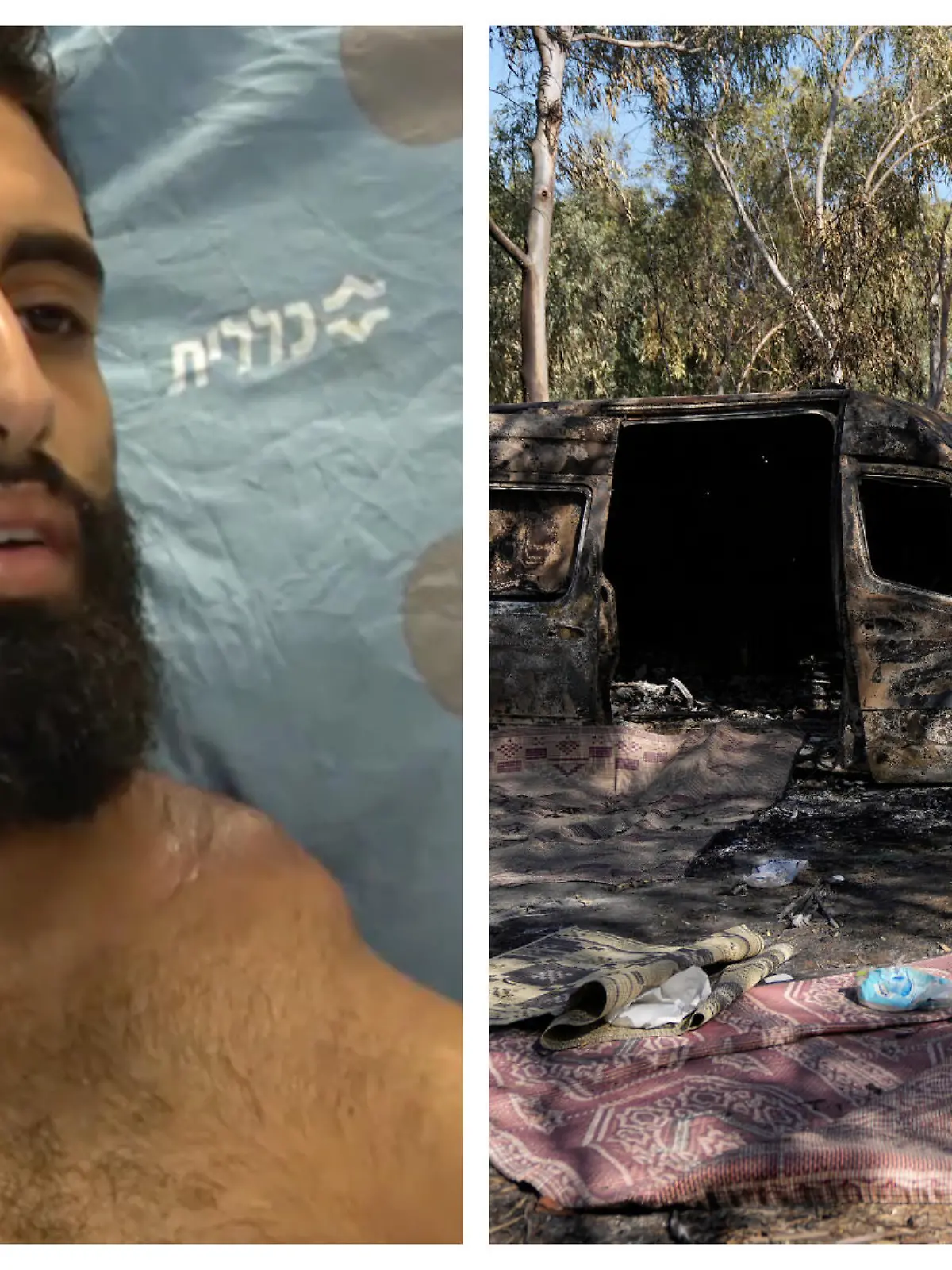 Raz Peri überlebte das Hamas-Massaker auf dem Supernova-Rave in Israel.