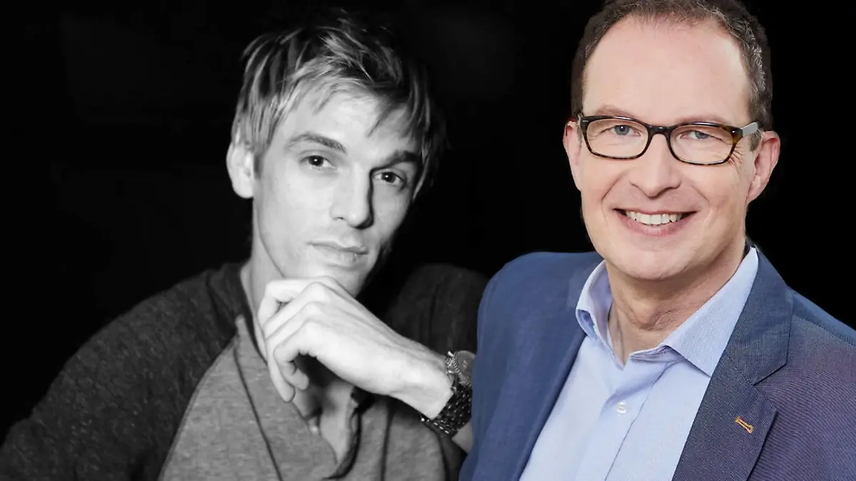 Aaron Carter und Dr. Christoph Specht.