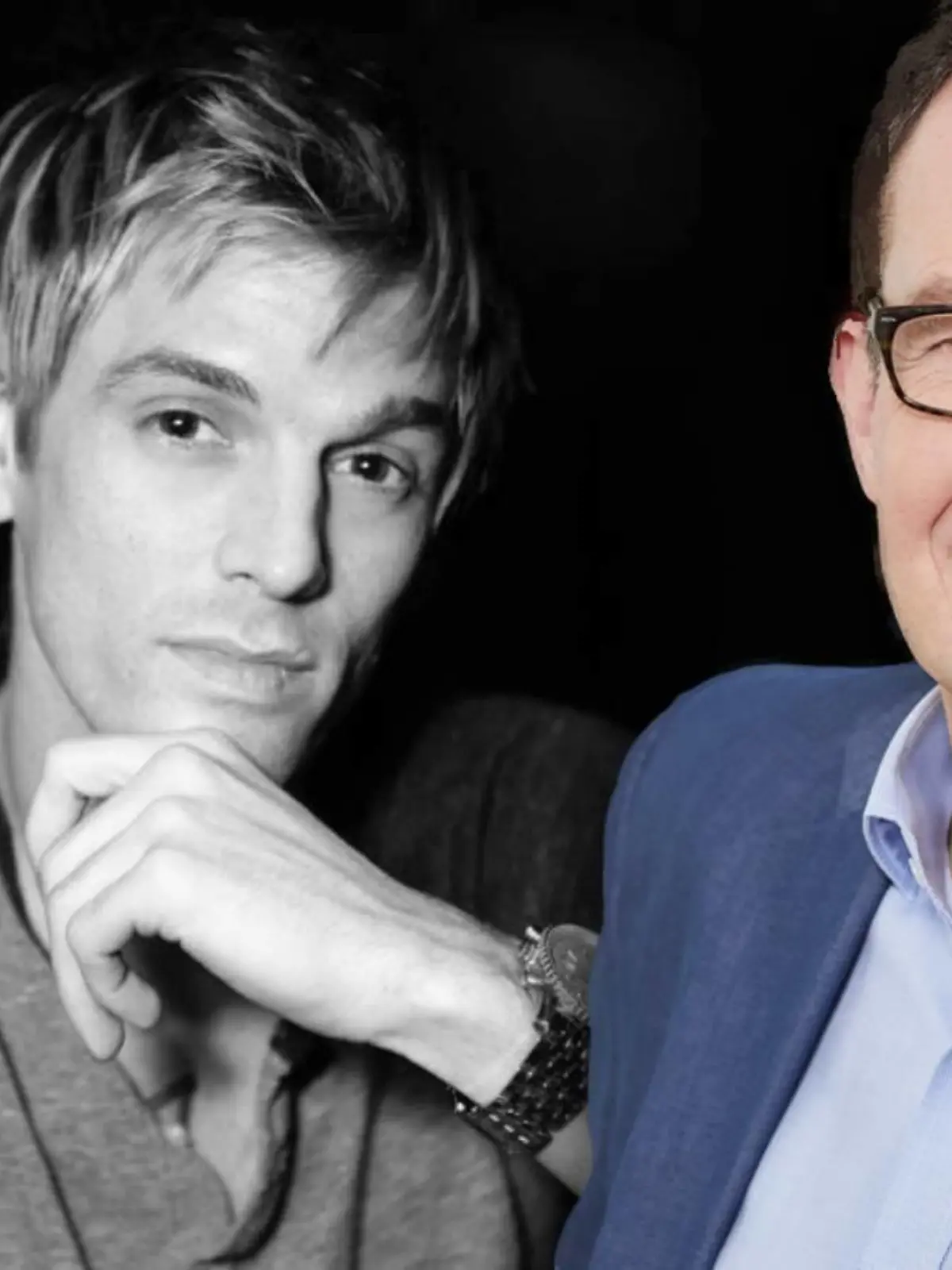 Aaron Carter und Dr. Christoph Specht.