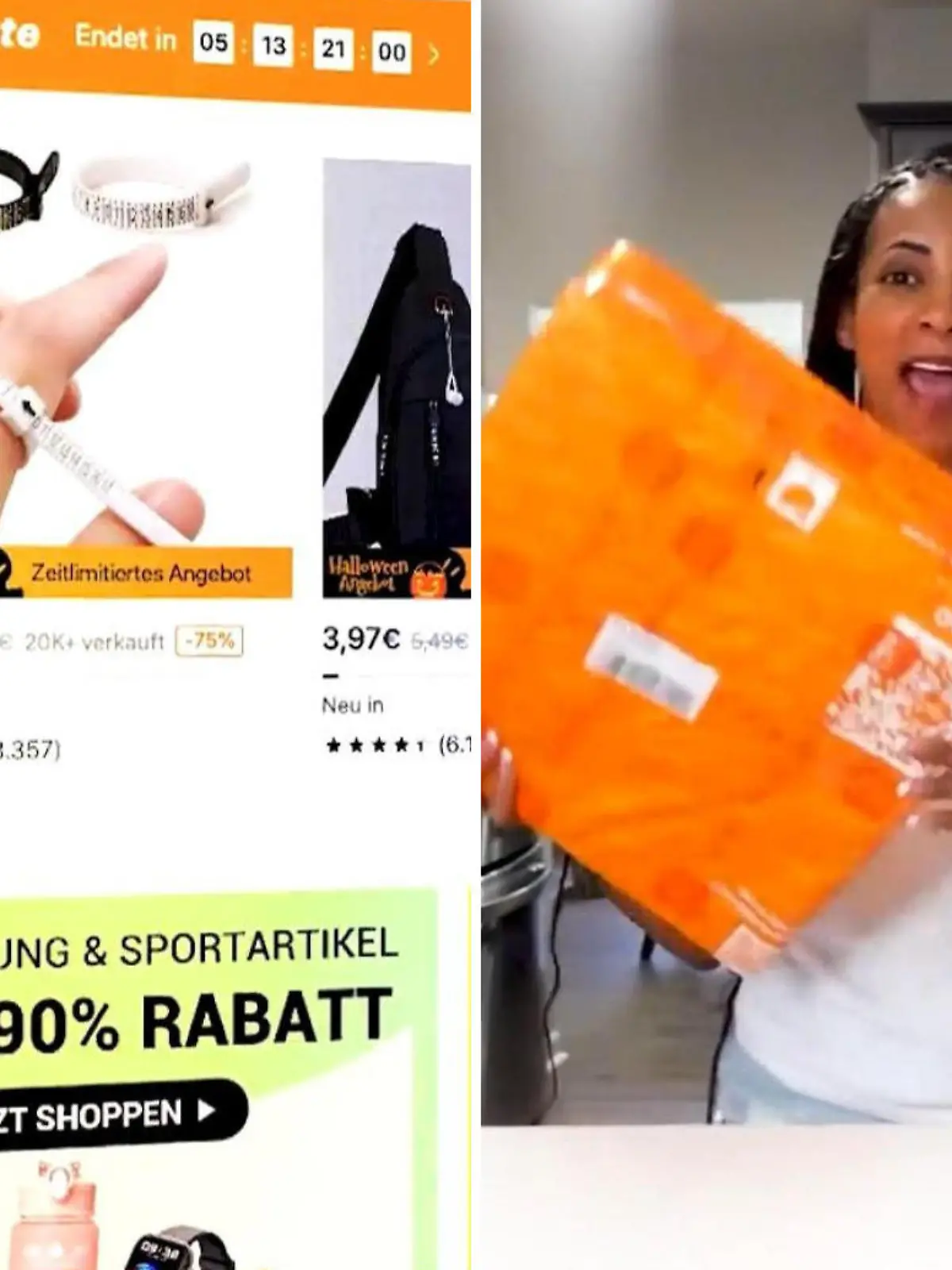 Viele Menschen shoppen online und lassen sich zu wahren Kaufexzesse bei Billig-Anbietern aus China verleiten. Online-Marktplätze wie Temu oder Fruugo sind so beliebt wie noch nie und Menschen auf der ganzen Welt posten ihre Einkäufe im Internet. Doch kann die Ware auch qualitativ überzeugen oder lauert in mancher Billigware sogar eine Gefahr? Alles dazu im Video.