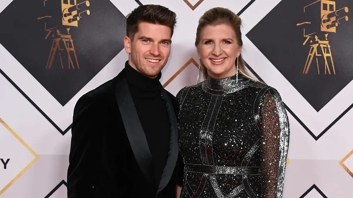  BBC Sports Personality of the Year 2022 - Manchester Rebecca Adlington and Andy Parsons arriving at the BBC Sports Personality of the Year 2022, MediaCityUK, Manchester. Credit: Doug Peters/EMPICS PUBLICATIONxNOTxINxUKxIRL Copyright: xDougxPetersx 70351147