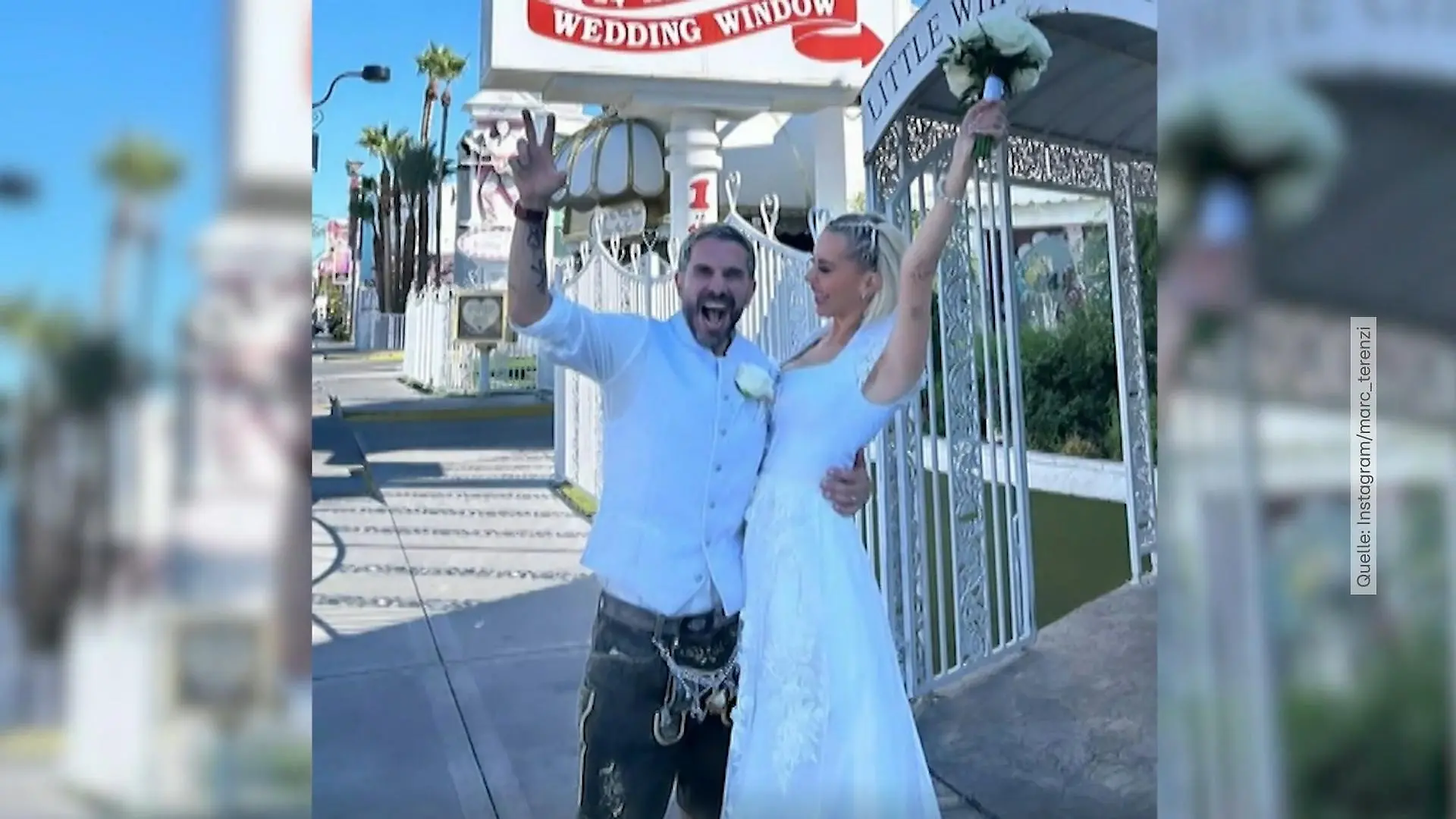 War die Kerth-Terenzi-Hochzeit wirklich echt? Fake-Gerüchte