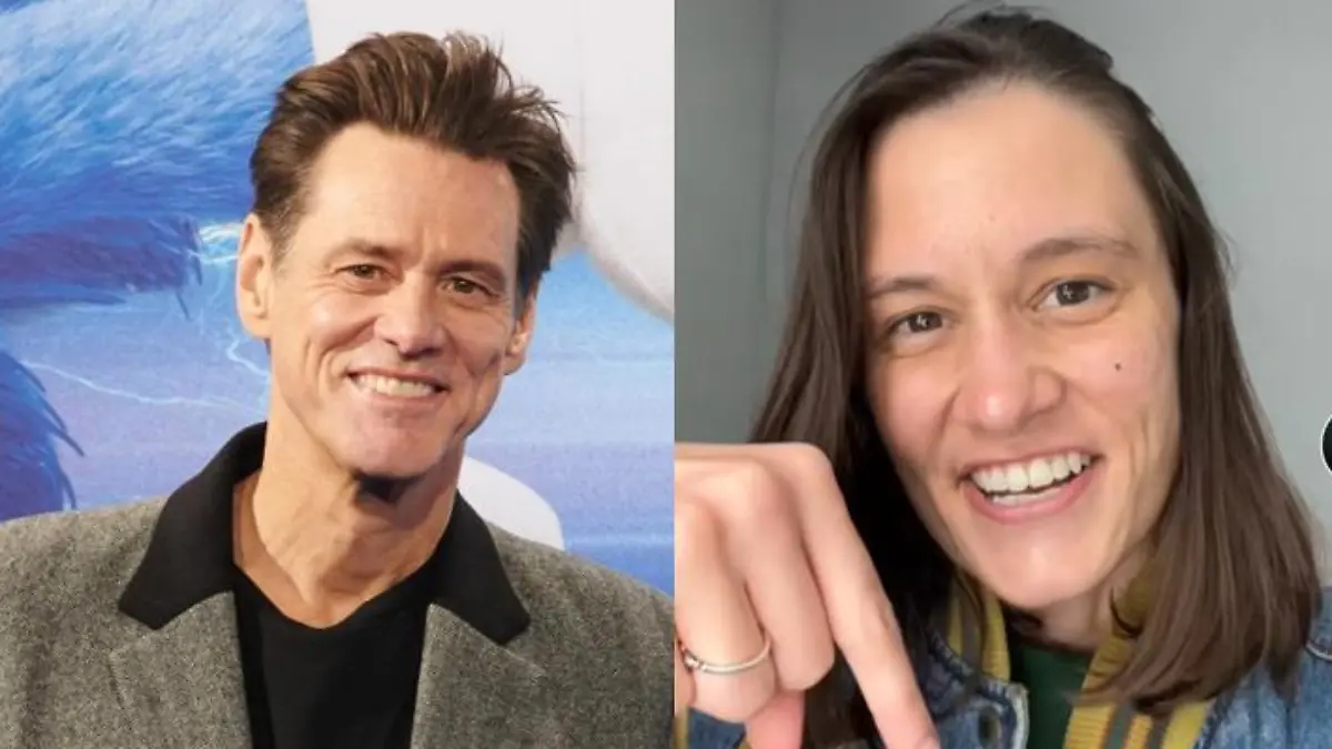 Heather Shaw und Jim Carrey