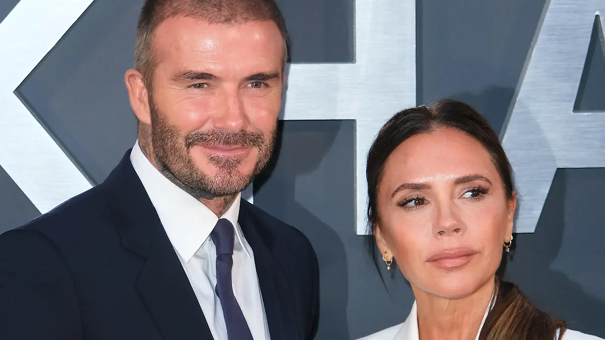 David Beckham and Victoria Beckham at The Premiere of Beckham - episodes 1 & 2 at Curzon Mayfair in London, UK on 03 October 2023., Credit:Julie Edwards / Avalon
