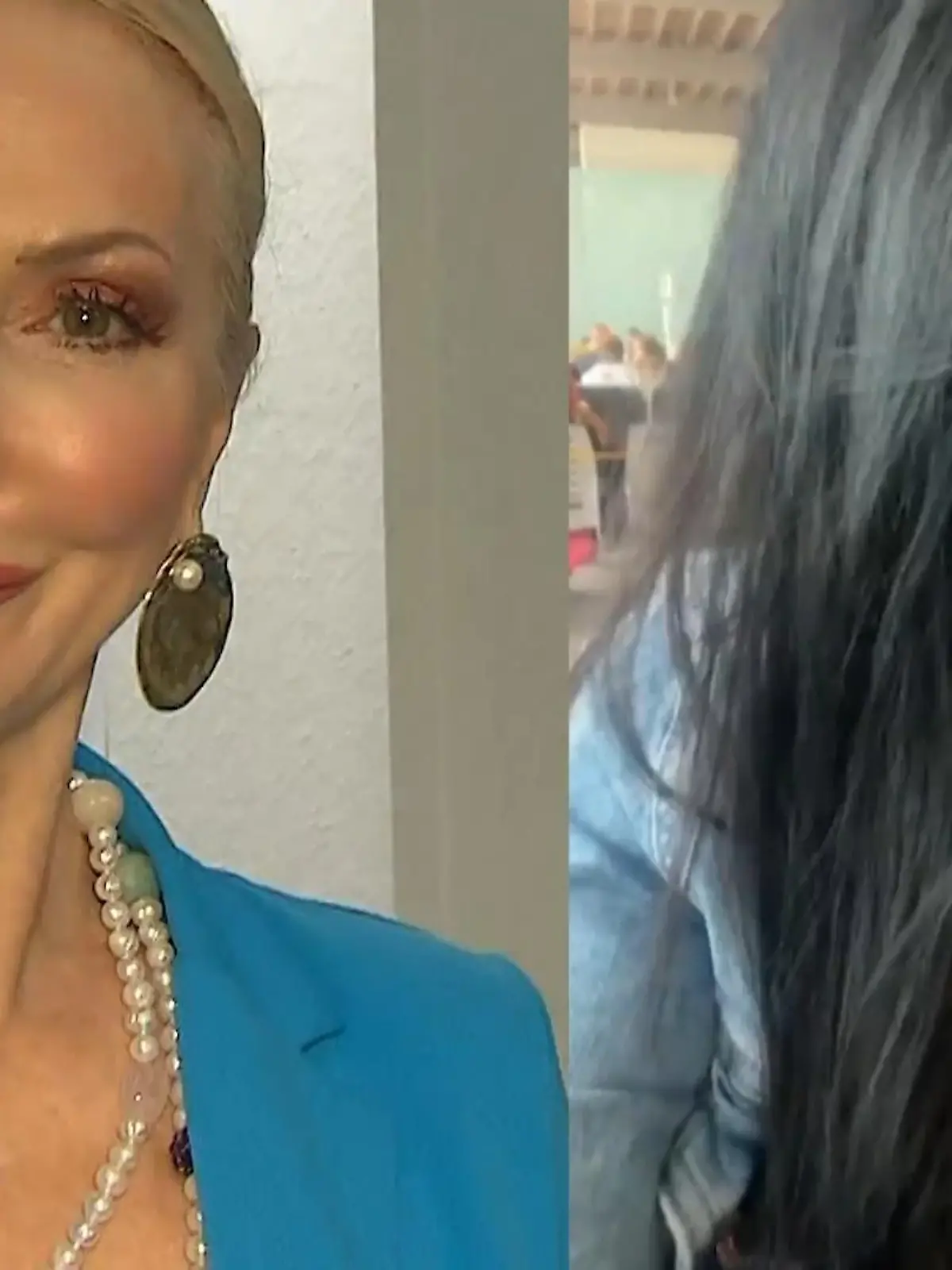 Bild zu: "Désirée Nick gibt sich als gute Freundin von Iris Klein"
