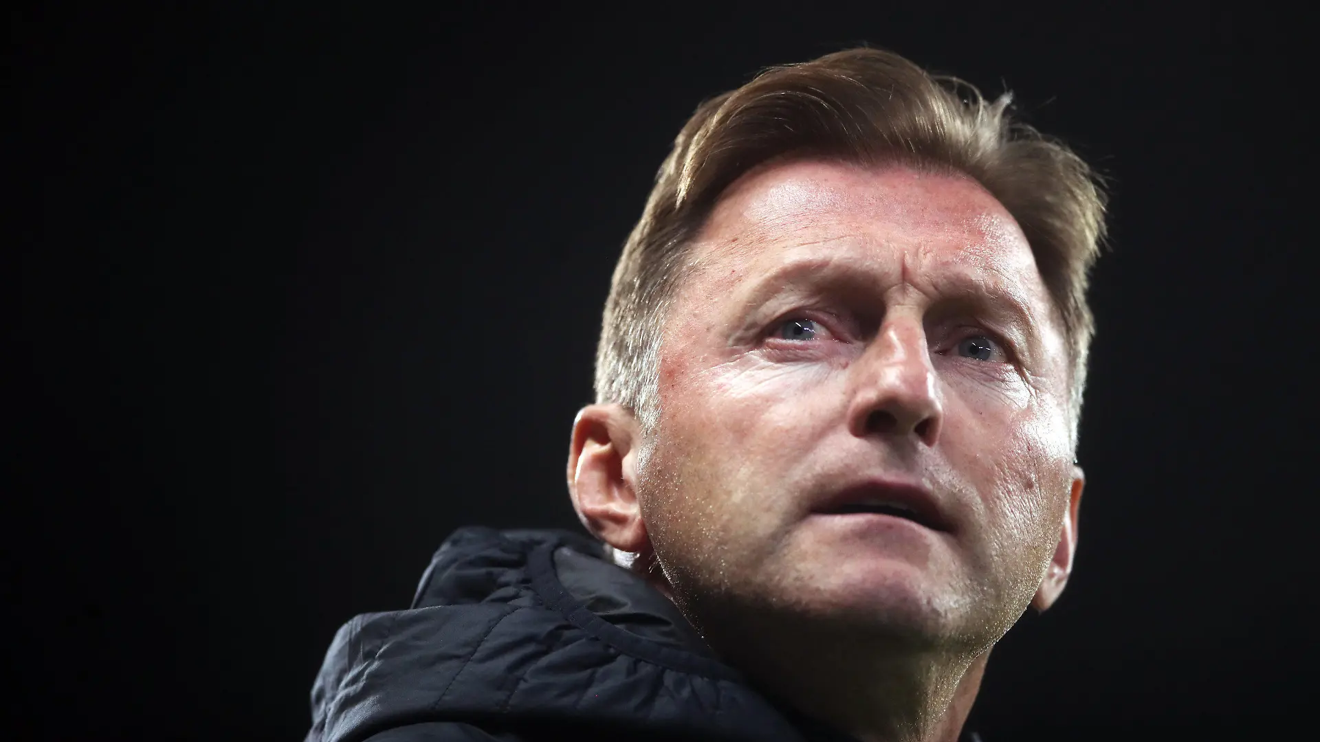 ARCHIV - 29.10.2019, Großbritannien, Manchester: Fußball: Liga-Pokal England, Manchester City - FC Southampton, Achtelfinale, im Etihad Stadion: Ralph Hasenhüttl, Trainer von Southampton, verfolgt das Spiel. Der Coach soll kurz vor dem Rauswurf stehen. (zu dpa: «Medien: Hasenhüttl vor Aus bei Southampton») Foto: Nick Potts/PA Wire/dpa +++ dpa-Bildfunk +++