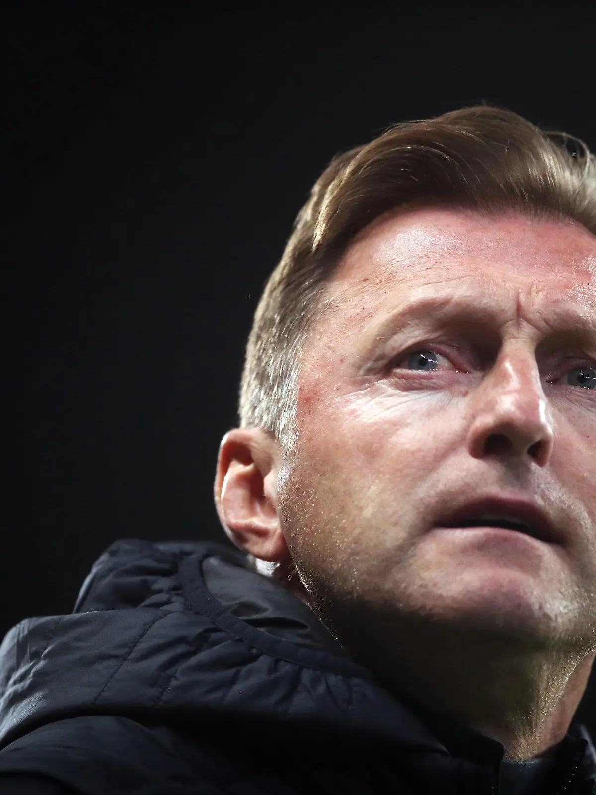 ARCHIV - 29.10.2019, Großbritannien, Manchester: Fußball: Liga-Pokal England, Manchester City - FC Southampton, Achtelfinale, im Etihad Stadion: Ralph Hasenhüttl, Trainer von Southampton, verfolgt das Spiel. Der Coach soll kurz vor dem Rauswurf stehen. (zu dpa: «Medien: Hasenhüttl vor Aus bei Southampton») Foto: Nick Potts/PA Wire/dpa +++ dpa-Bildfunk +++