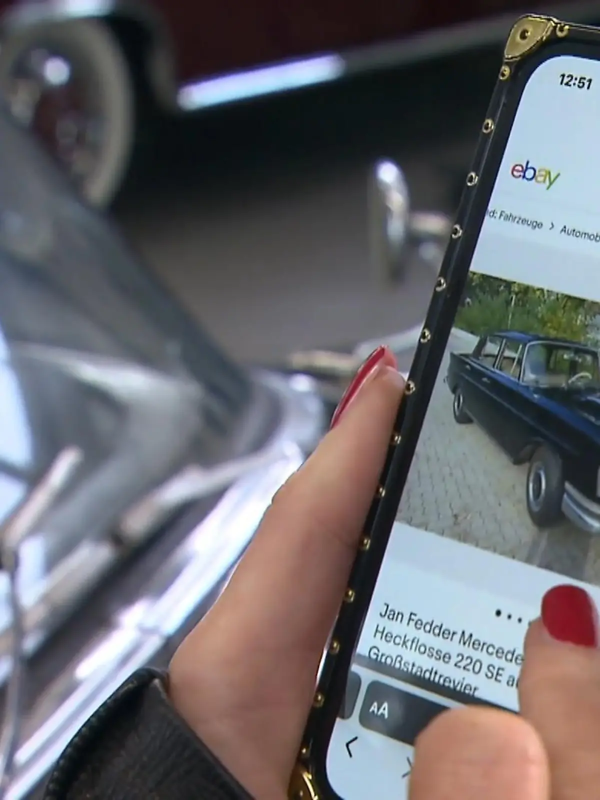 Bild zu: "Jan Fedders Auto wurde versteigert"