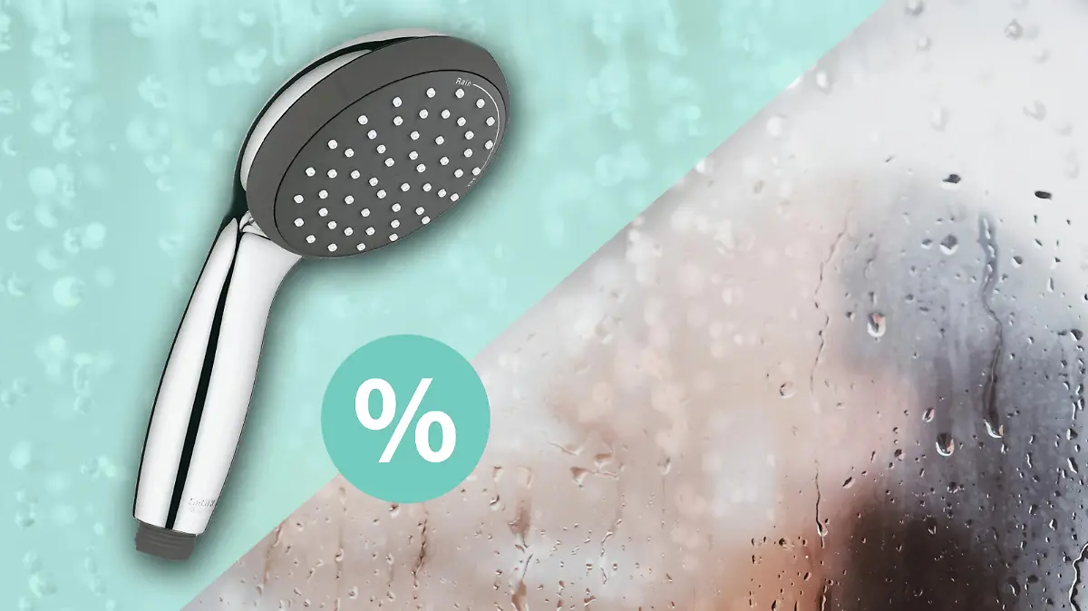 Duschkopf-Testsieger in einer Collage.