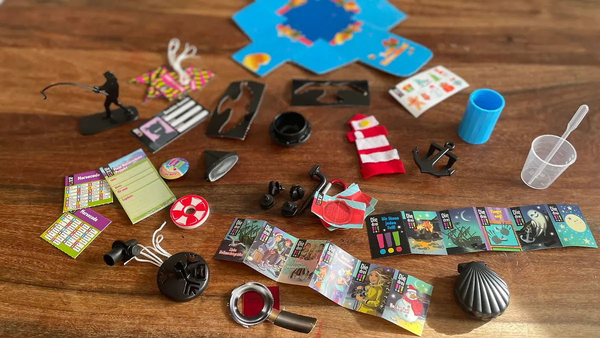 Inhalt des 3 !!! Adventskalenders 2022