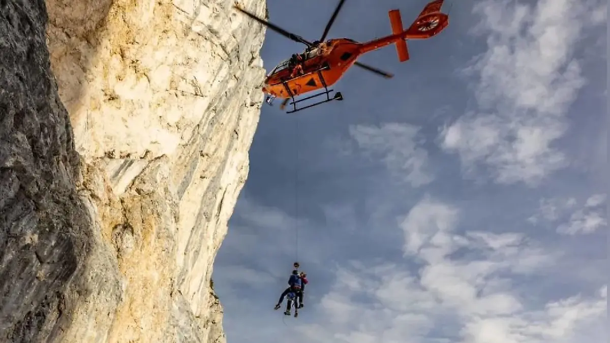 Der erfahrene Bergsteiger Thomas Huber musste von der Bergwacht gerettet werden.