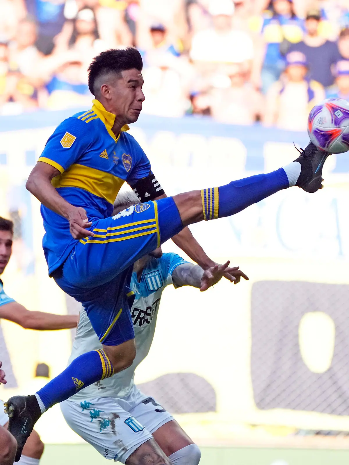 Boca Juniors vs Racing - Trofeo de Campeones 2022 - 6 de noviembre de 2022 - Estadio: La Pedrera - San Luis - Foto: Javier Garcia Martino - Photogamma *** Boca Juniors vs Racing Trofeo de Campeones 2022 November 6, 2022 Estadio La Pedrera San Luis Photo Javier Garcia Martino Photogamma 