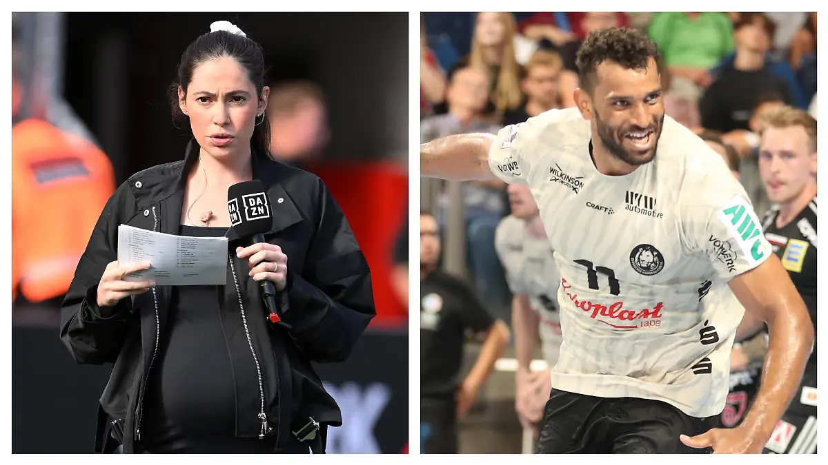 DAZN-Reporterin Ann-Sophie Kimmel (29) und Handball-Star Djibril M'Bengue (31) erwarten ihr erstes Kind.
