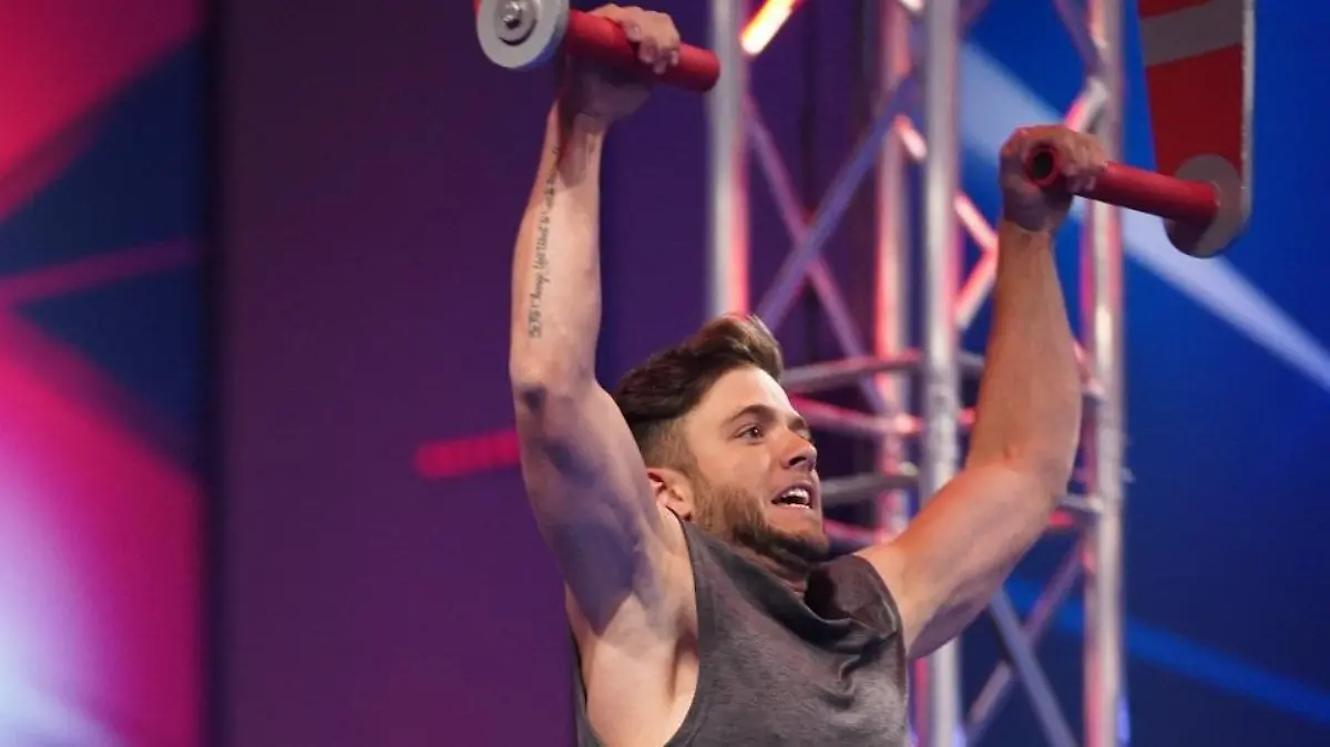 Luca Hänni bei "Ninja Warrior Germany" 2018