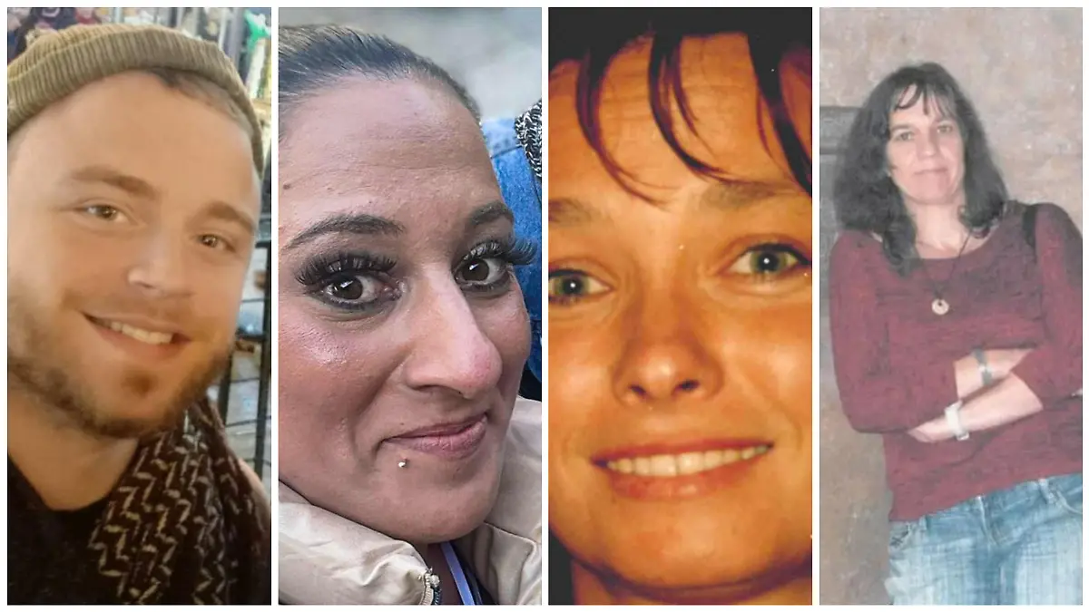 Wo sind Oliver, Samira, Monika und Eva-Maria (Fotos von rechts nach links)?