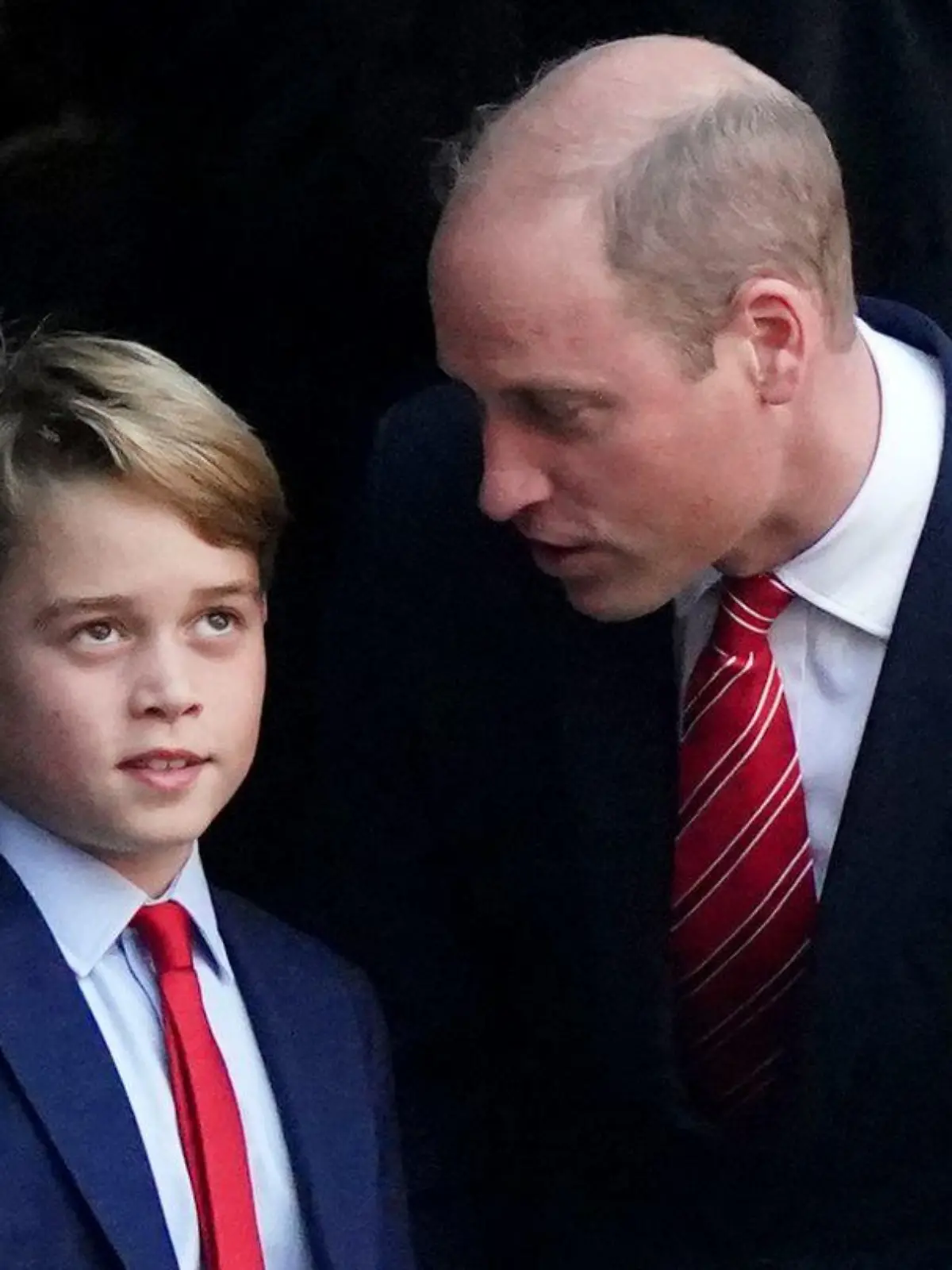 Prinz William und Prinz Georg bei einem offiziellen Event.