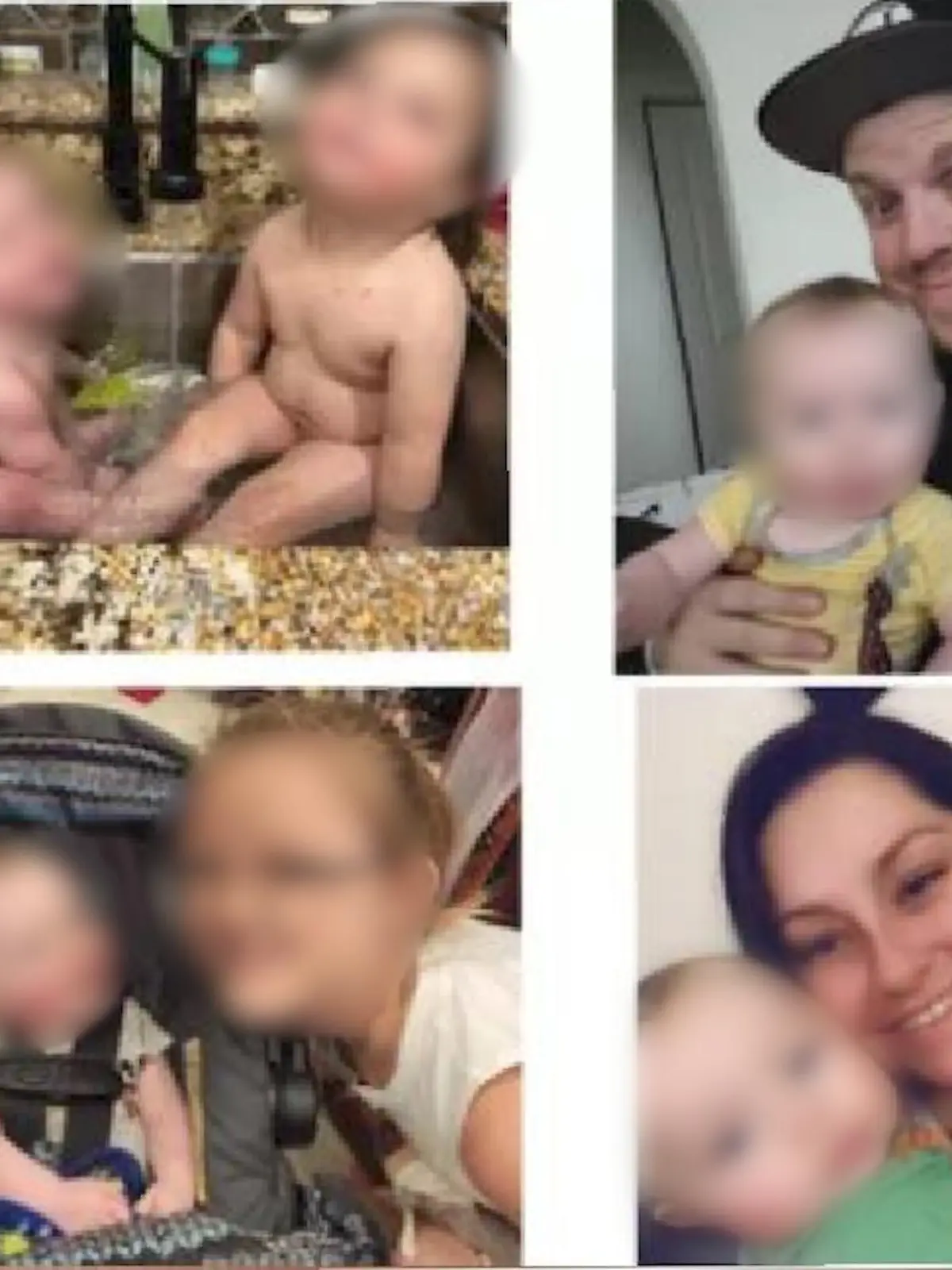 Mama Nicaela und Papa Josh mit ihren drei Kinder Olivia (10), Olivia (3) und Baby Ryder