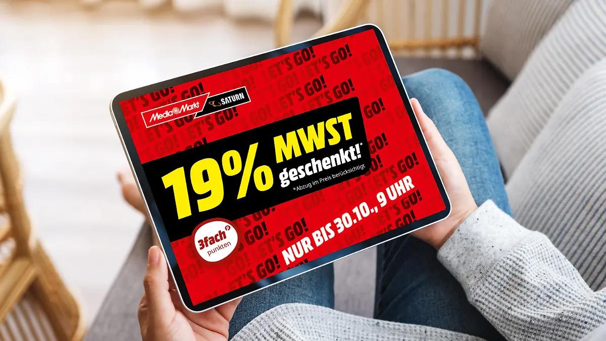 Saturn und Mediamarkt streichen 19 Prozent Mehrwertsteuer