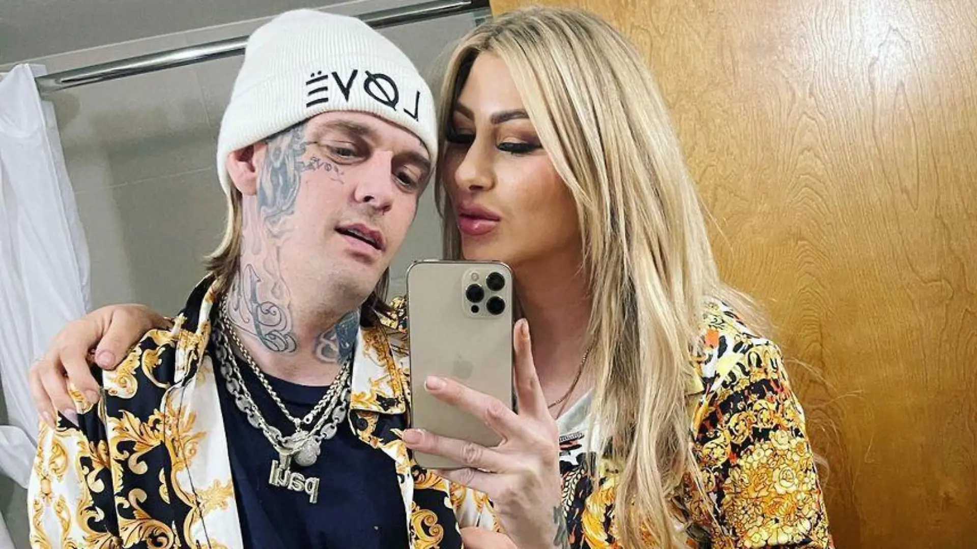 Aaron Carter und Melanie Martin