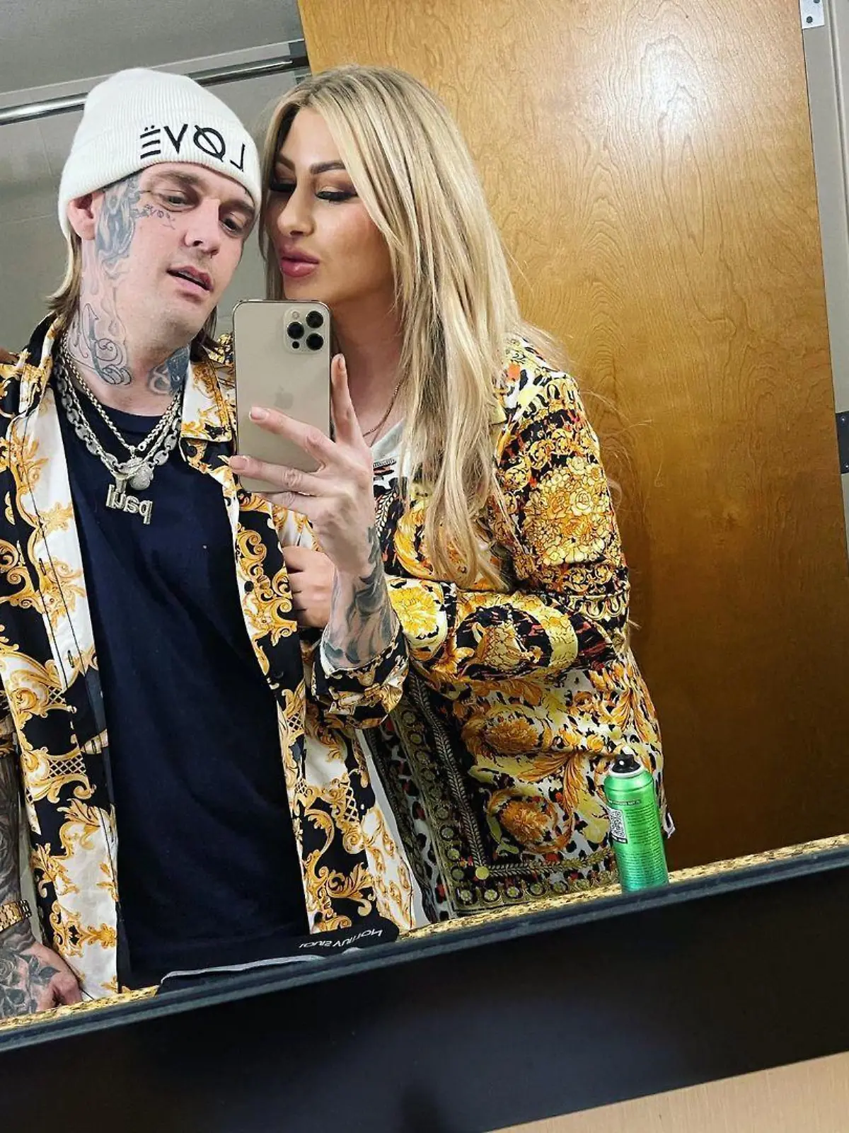 Aaron Carter und Melanie Martin