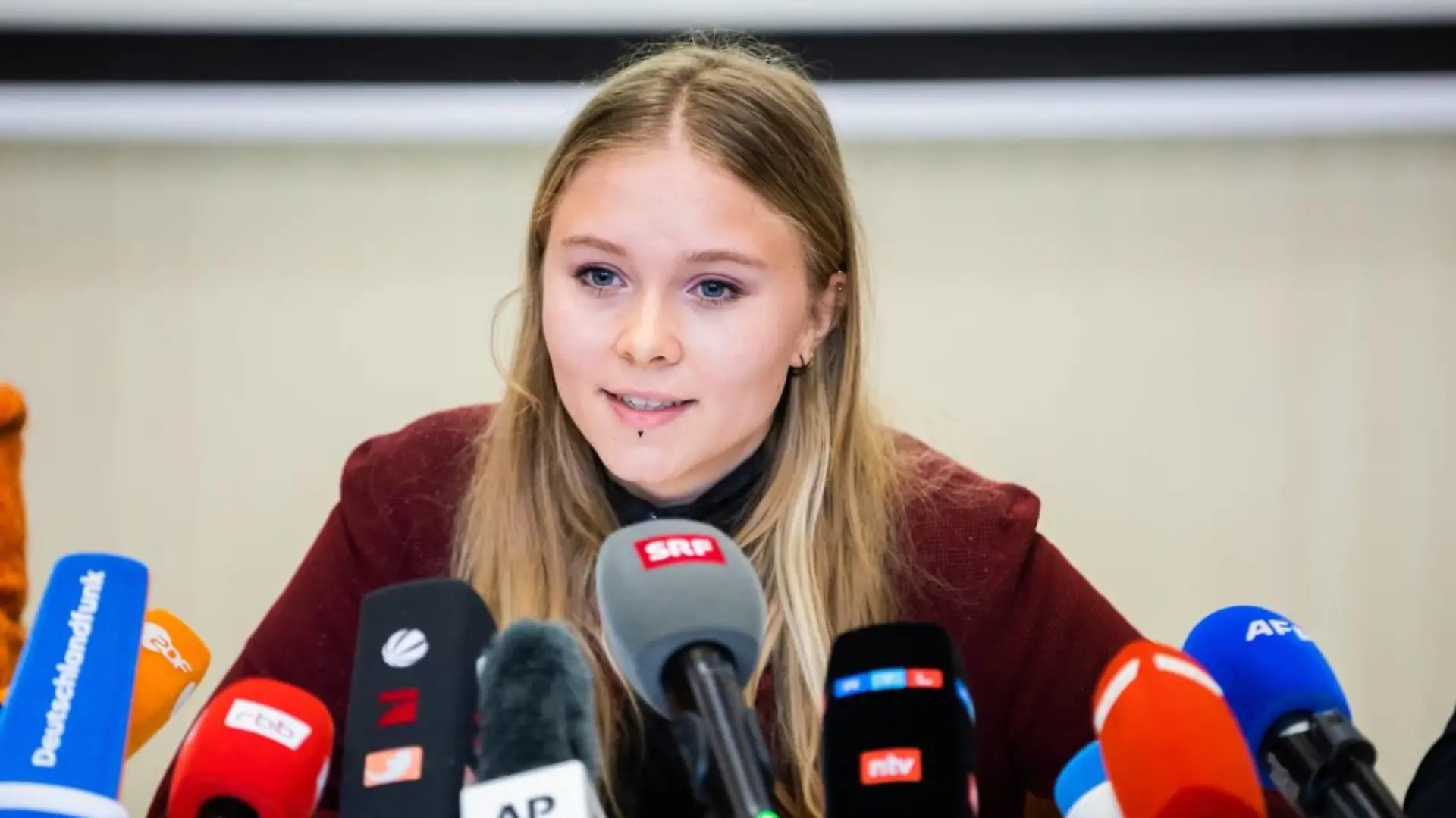 Sprecherin der letzten Generation Aimée van Baalen.