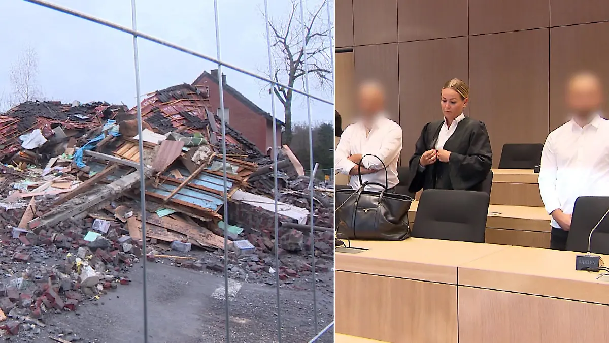 Eingestürztes Haus durch Gasleck in Bochum fordert eine Tote