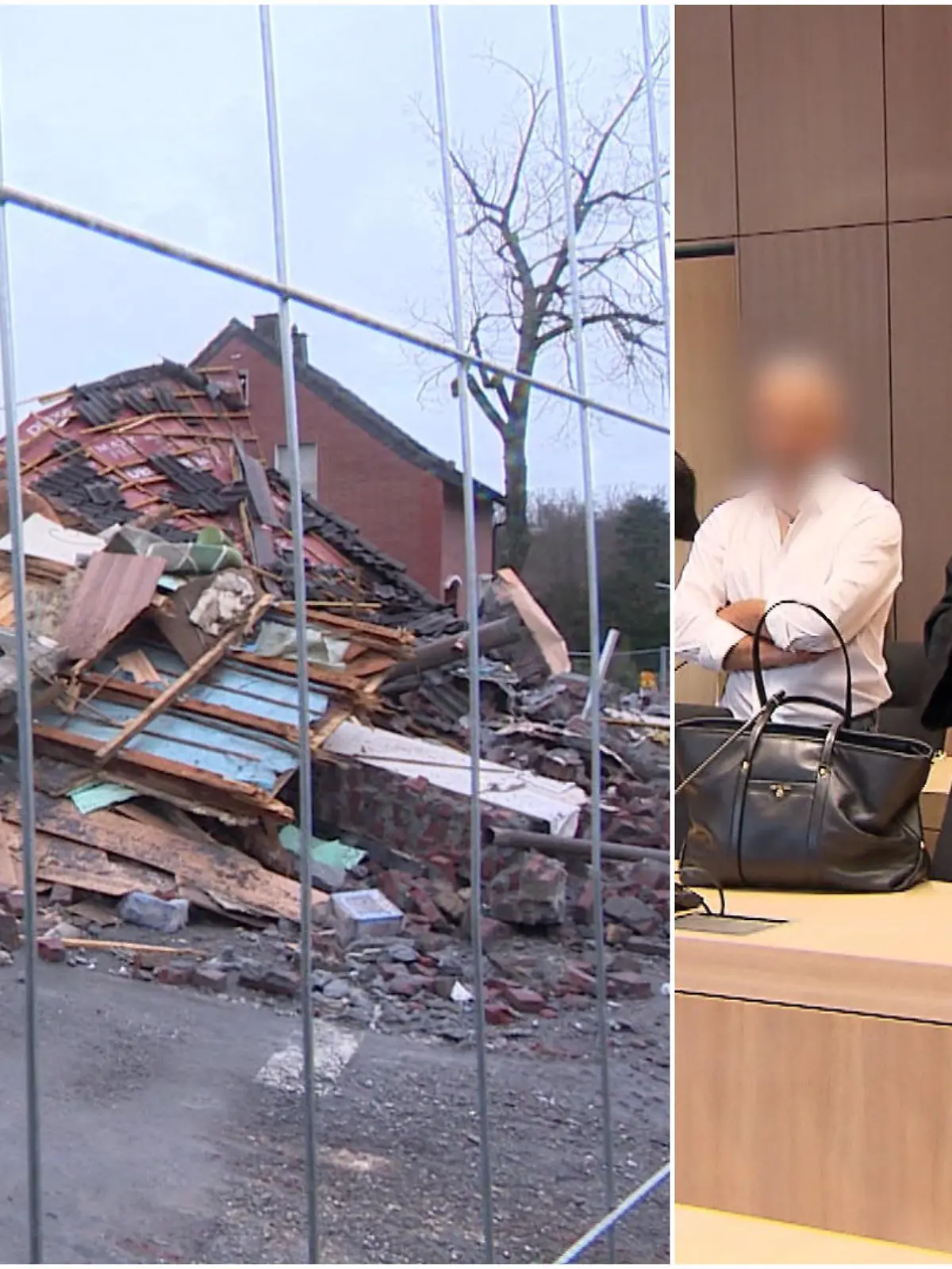 Eingestürztes Haus durch Gasleck in Bochum fordert eine Tote