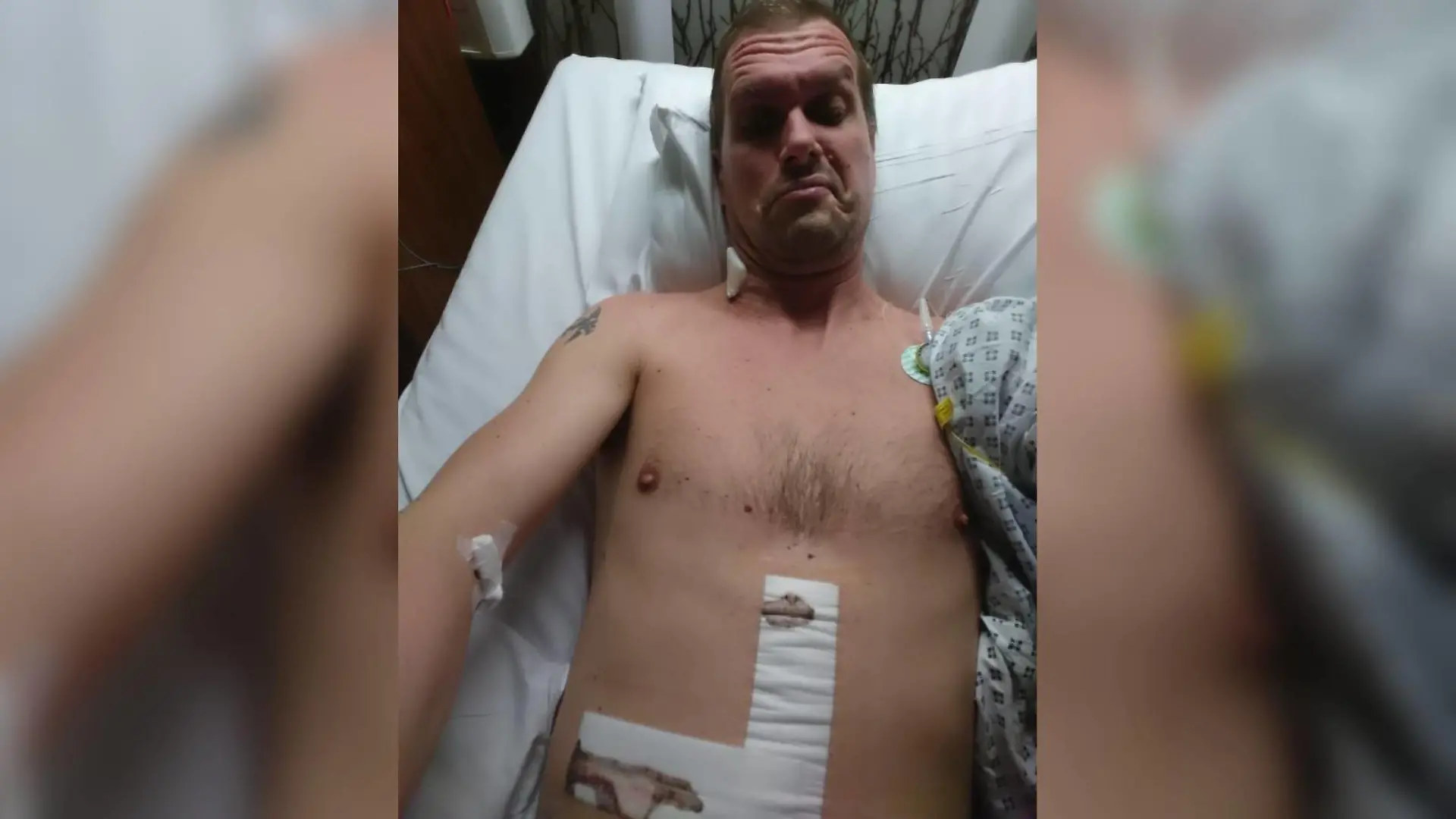 Operationen und Chemotherapie haben Geoffrey Seymours Körper geschwächt.