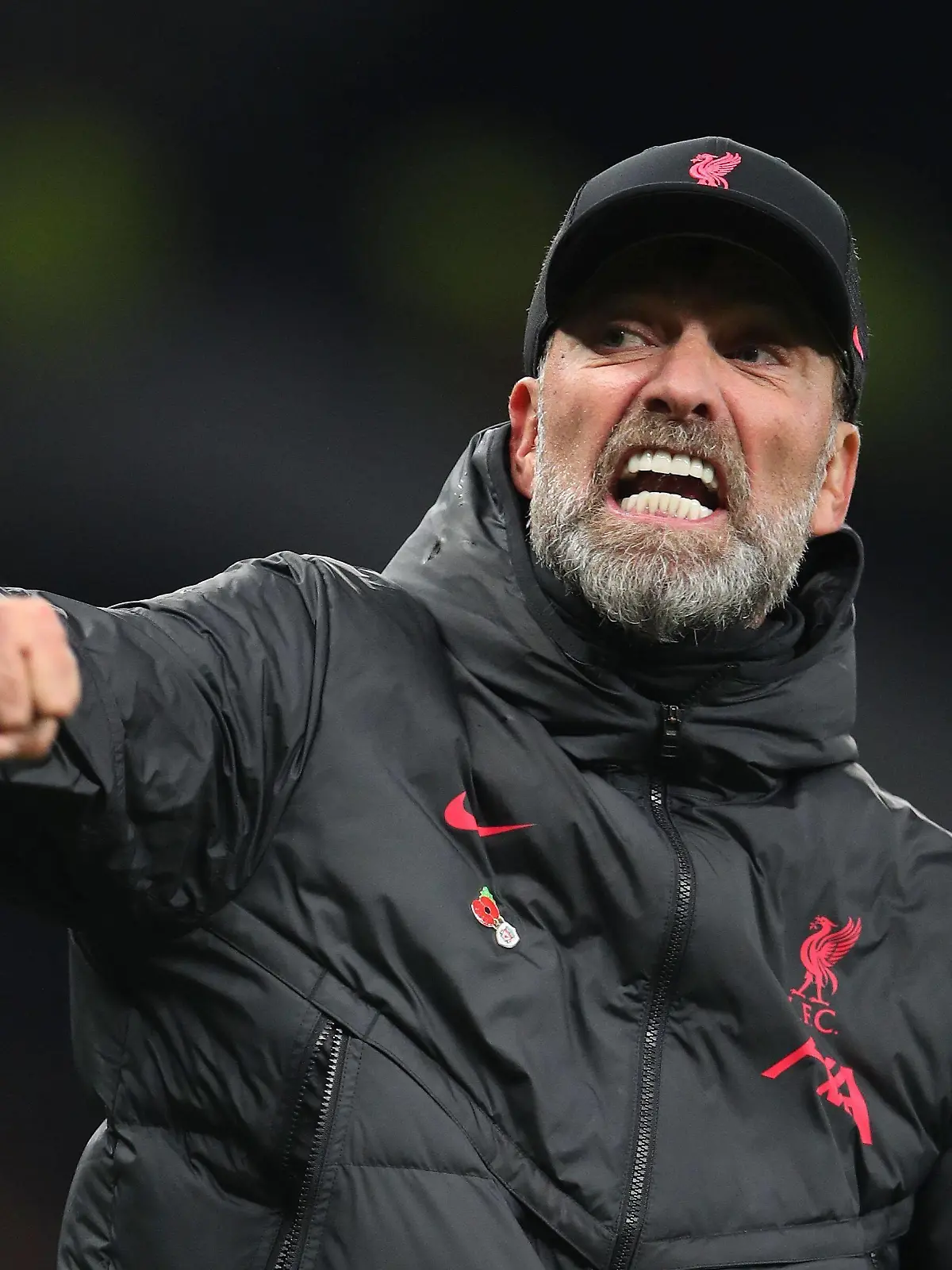 Mandatory Credit: Photo by Matt Impey/Shutterstock 13611137e Jurgen Klopp the Liverpool manager celebrates his team s 2-1 victory Tottenham Hotspur v Liverpool, Football, Premier League, Tottenham Hotspur Stadium, Tottenham, London, UK - 06/11/2022 EDITORIAL USE ONLY No use with unauthorised audio, video, data, fixture lists outside the EU, club/league logos or live services. Online in-match use limited to 45 images 15 in extra time. No use to emulate moving images. No use in betting, games or single club/league/player publications/services. Tottenham Hotspur v Liverpool, Football, Premier League, Tottenham Hotspur Stadium, Tottenham, London, UK - 06/11/2022 EDITORIAL USE ONLY No use with unauthorised audio, video, data, fixture lists outside the EU, club/league logos or live services. Online in-match use limited to 45 images 15 in extra time. No use to emulate moving images. No use in betting, games or PUBLICATIONxINxGERxSUIxAUTXHUNxGRExMLTxCYPxROMxBULxUAExKSAxONLY Copyright: xMattxImpey/Shutterstockx 13611137e 