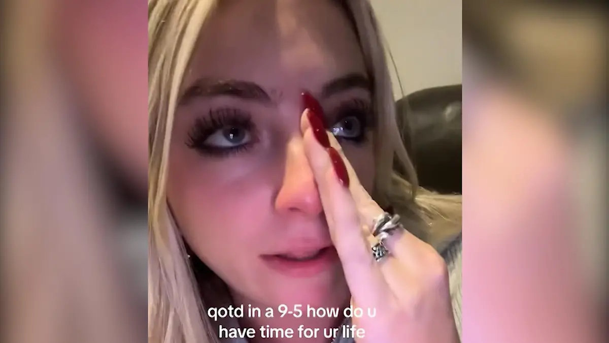 TikTokerin Brielle aus New Jersey (USA) beschwert sich in einem viralen Video über ihren anstrengenden Acht-Stunden-Alltag.