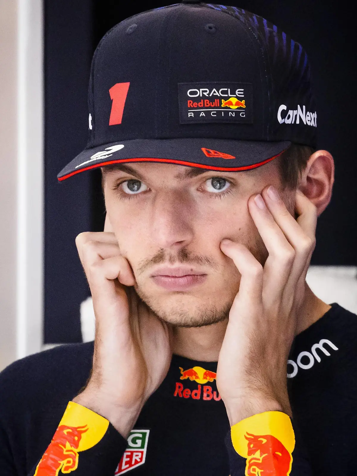QATAR - Max Verstappen Red Bull Racing prior to the 1st free practice in the run-up to the Formula 1 Grand Prix at the Lusail International Circuit in Qatar. Verstappen only needs 3 more points to win his third world title in Formula 1. ANP SEM VAN DER WAL First practice 2023/2024 xVIxANPxSportx/xxANPxIVx 480388024 originalFilename: 480388024.jpg