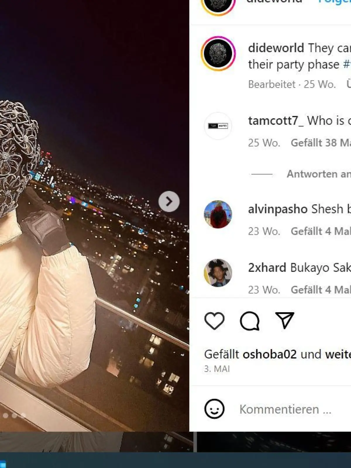 England sucht den Masken-Rapper